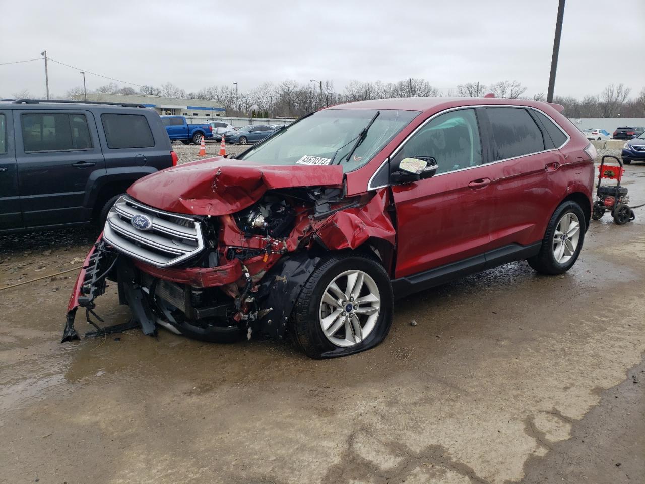 FORD EDGE 2017 2fmpk4j90hbb43162