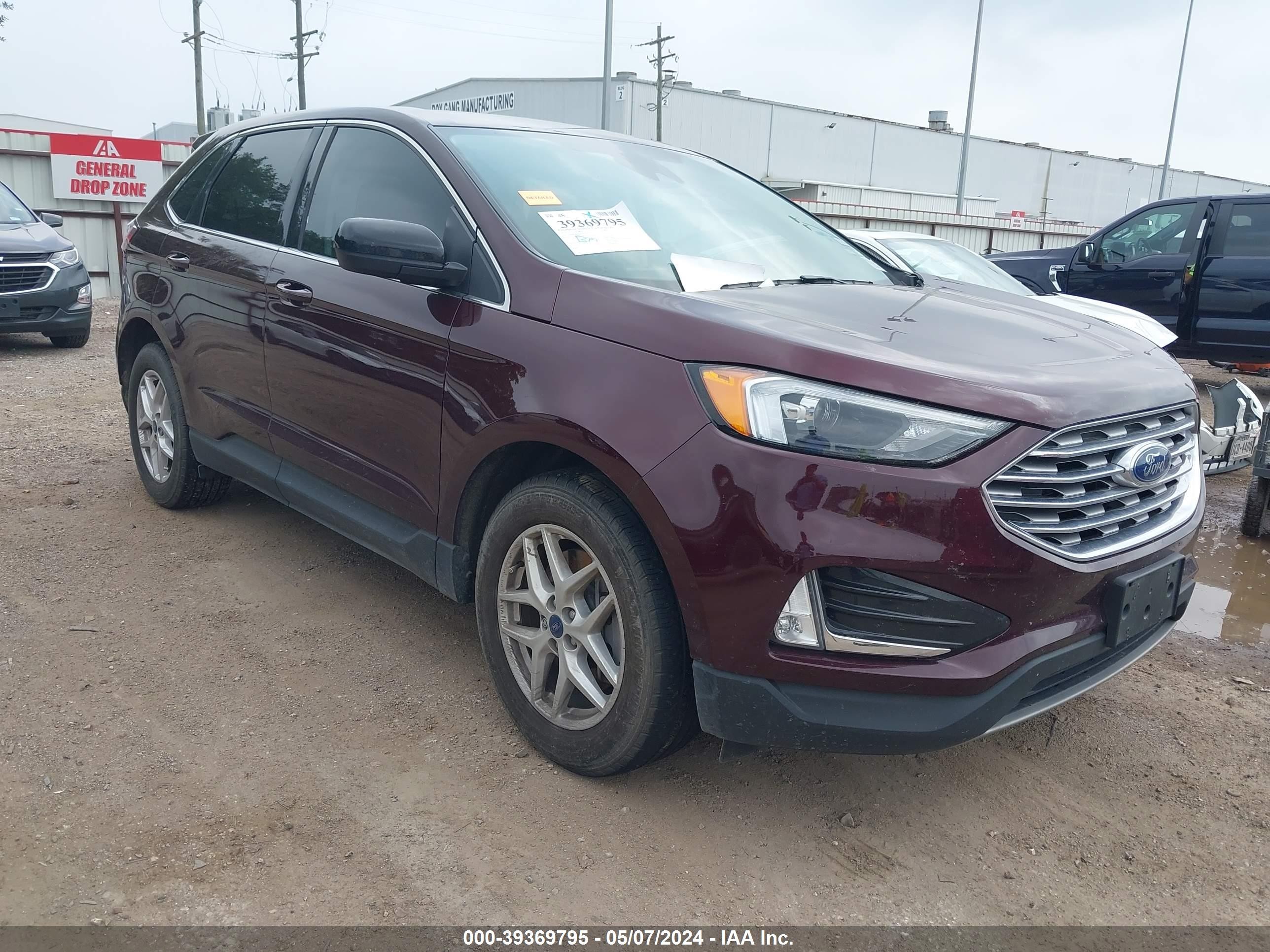 FORD EDGE 2022 2fmpk4j90nba67292