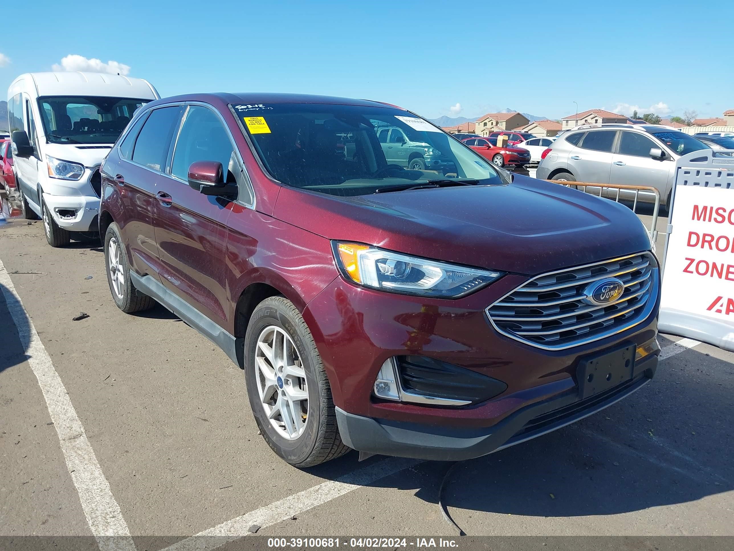 FORD EDGE 2021 2fmpk4j91mba17340