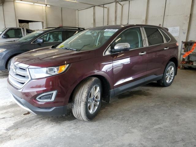 FORD EDGE SEL 2017 2fmpk4j94hbc51817