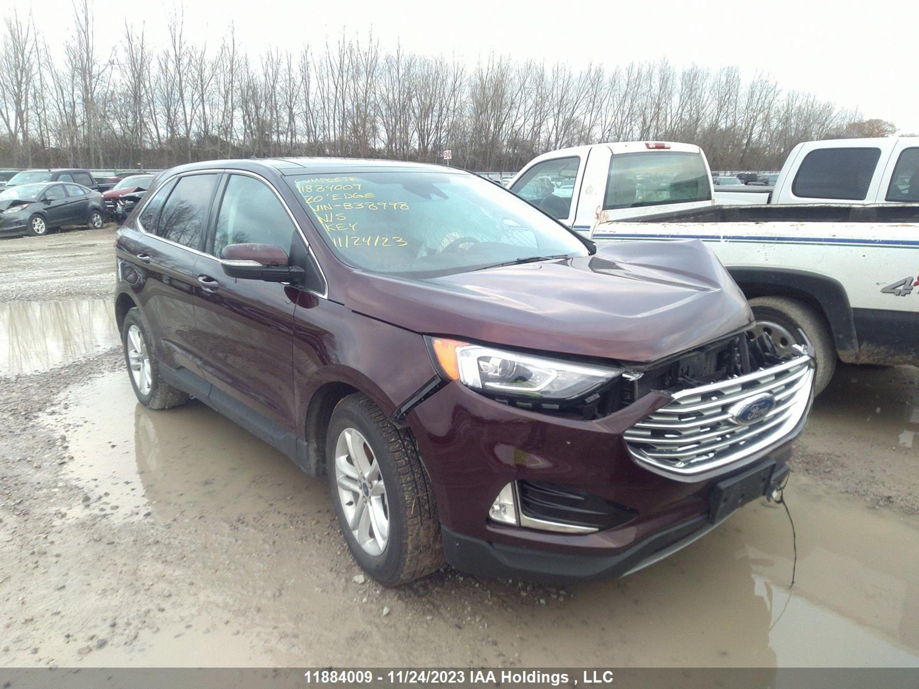 FORD EDGE 2020 2fmpk4j95lbb38998