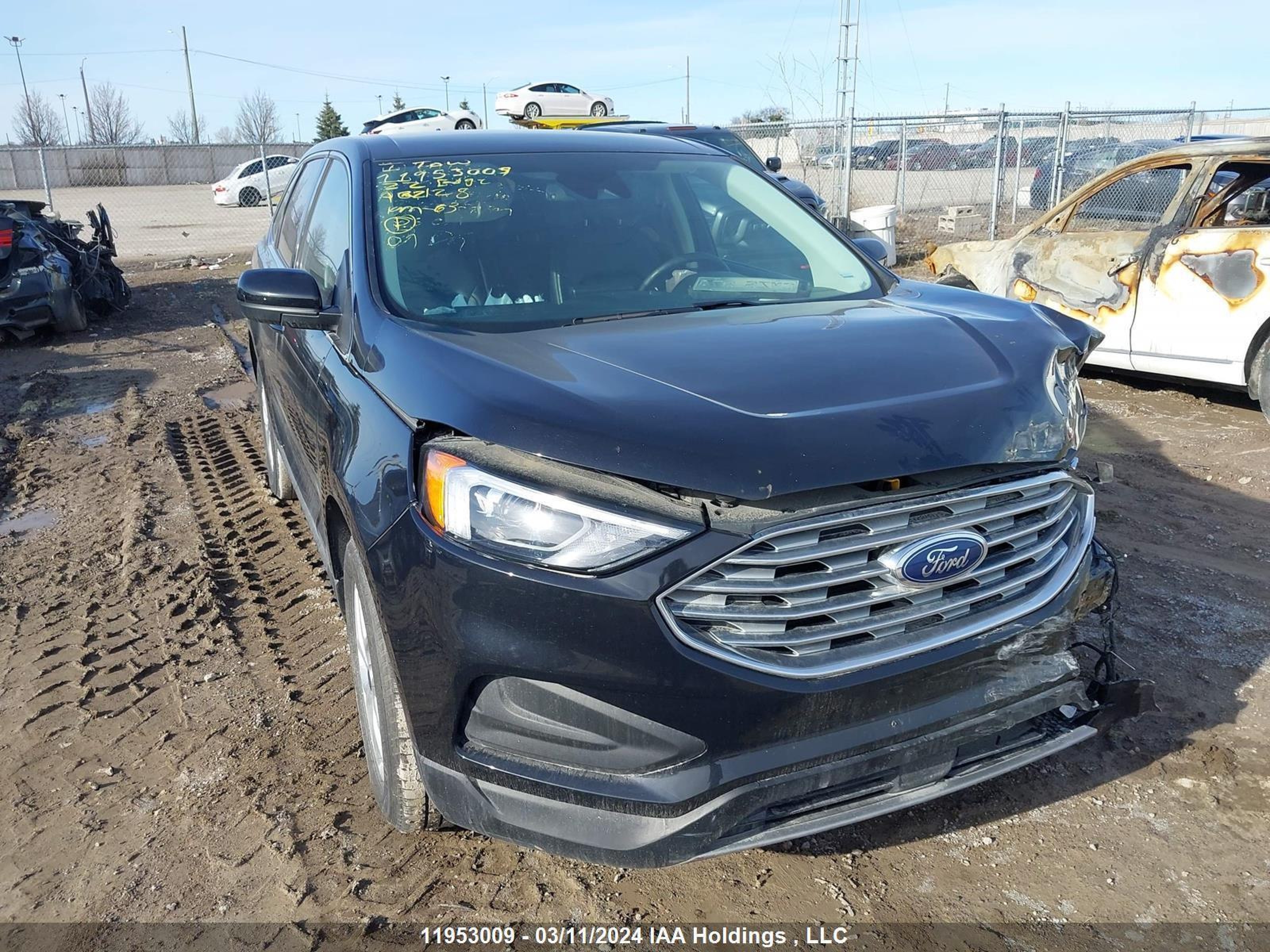 FORD EDGE 2022 2fmpk4j96nba62128