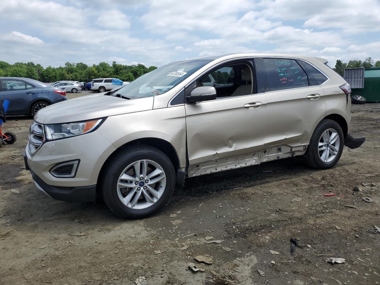 FORD EDGE 2017 2fmpk4j97hbb29694