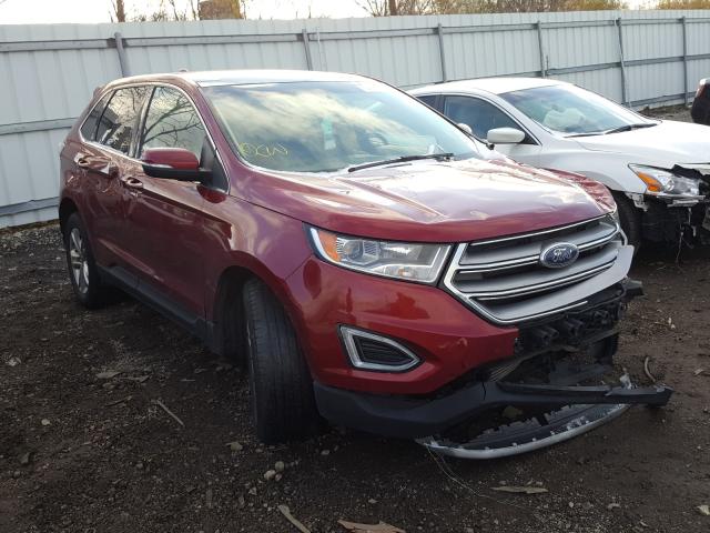 FORD EDGE SEL 2017 2fmpk4j98hbb03038