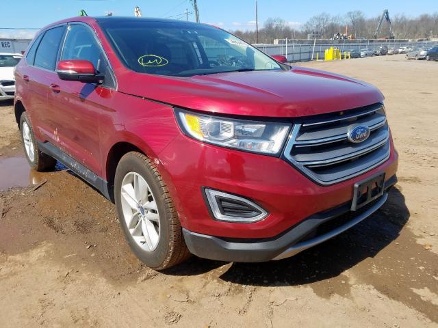 FORD EDGE SEL 2017 2fmpk4j98hbc47124