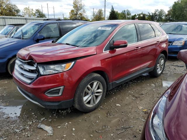 FORD EDGE SEL 2017 2fmpk4j9xhbc30647