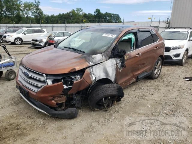 FORD EDGE 2017 2fmpk4k85hbb97305