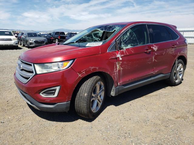 FORD EDGE TITAN 2017 2fmpk4k98hbb31534