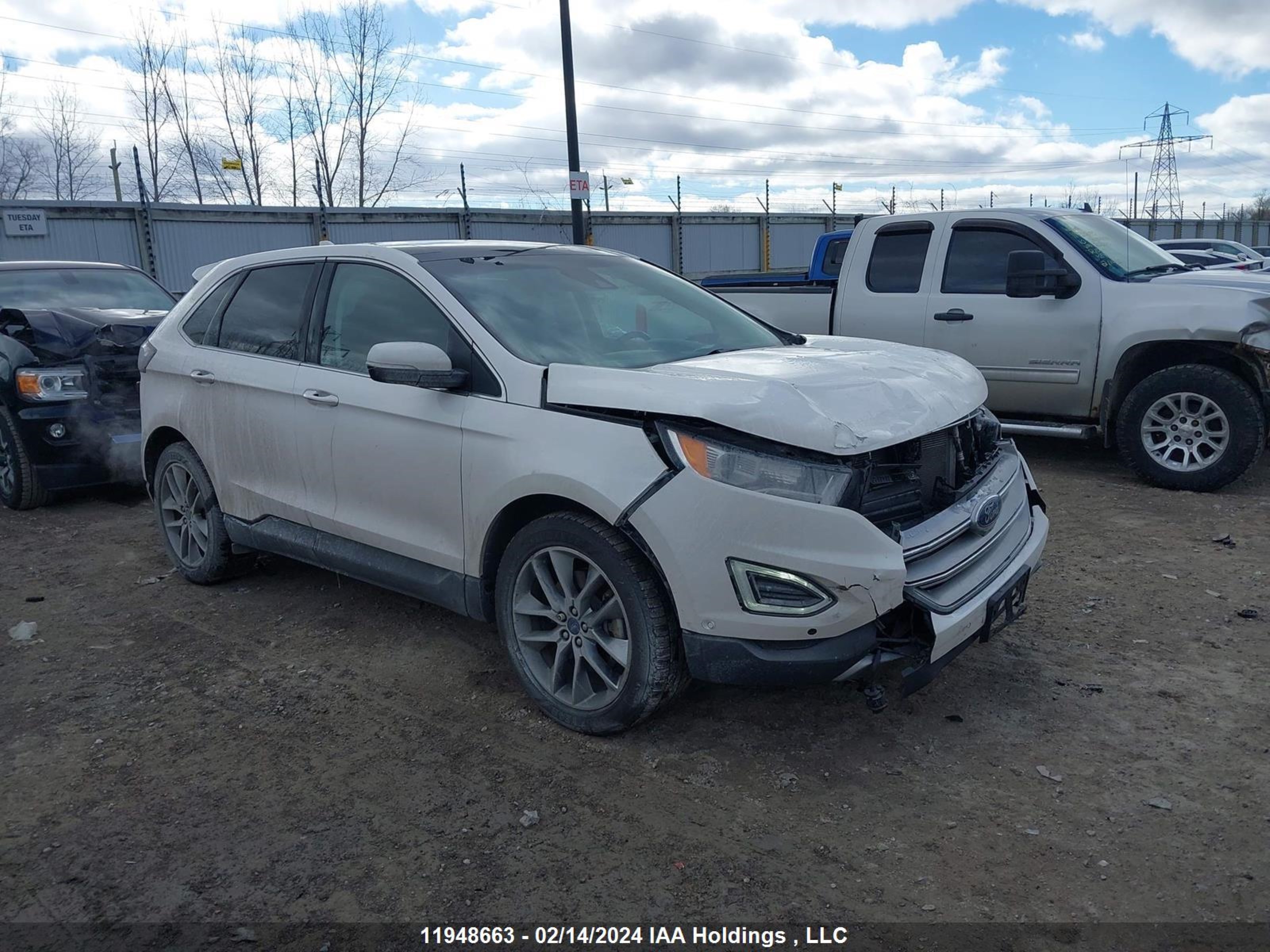 FORD EDGE 2015 2fmpk4k9xfbb75256