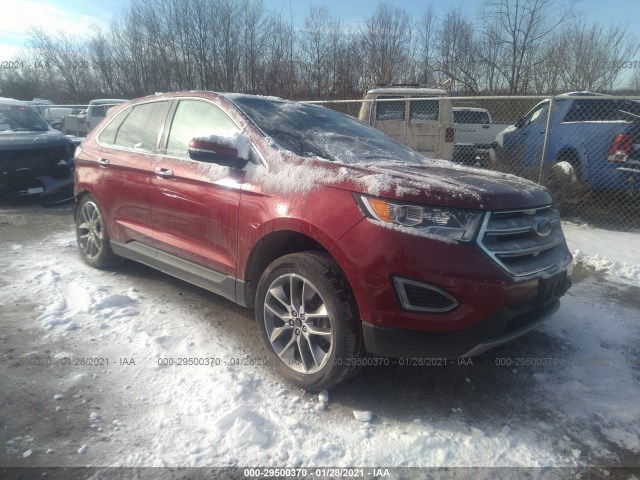 FORD EDGE 2017 2fmpk4k9xhbb24987