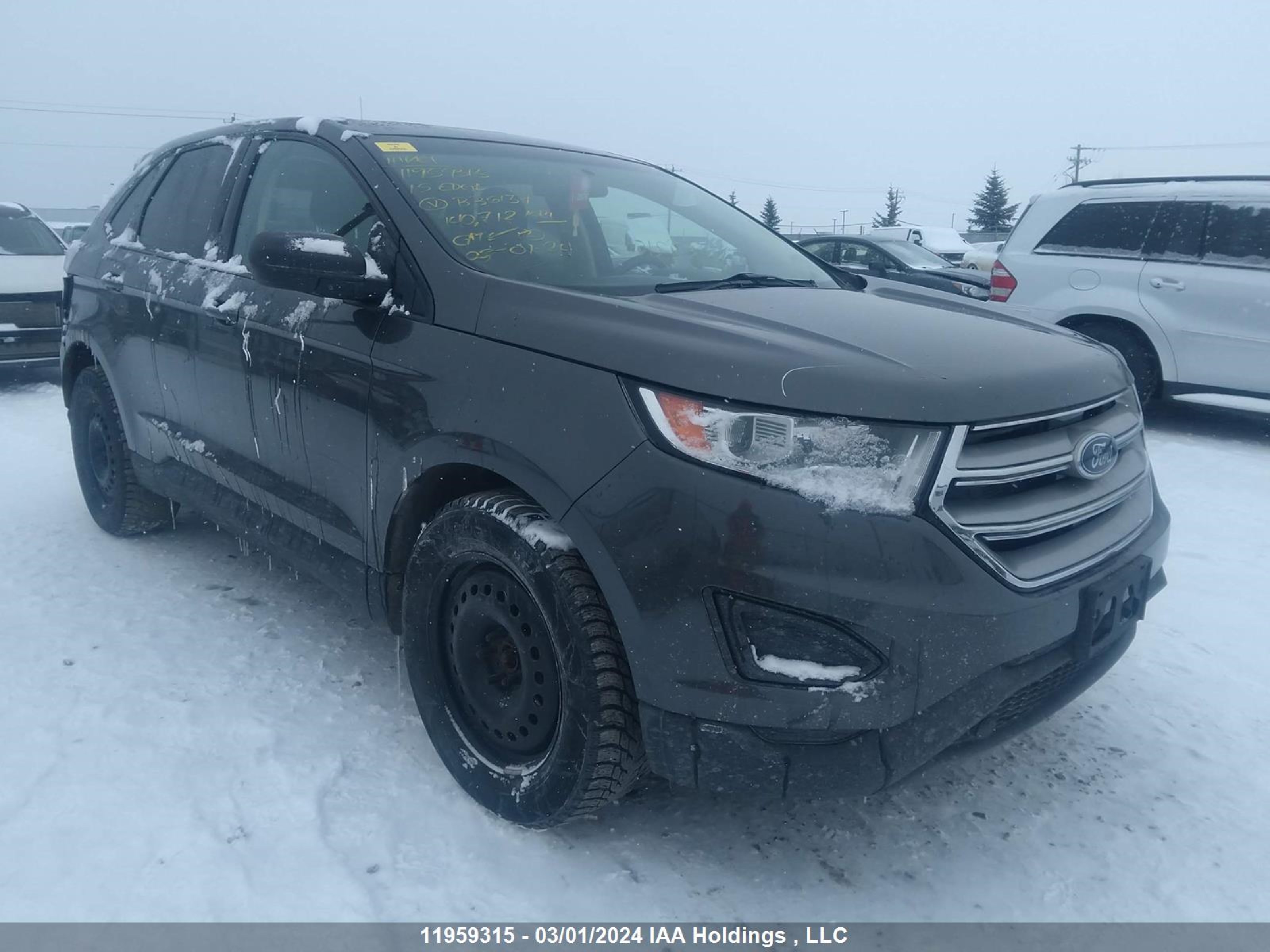 FORD EDGE 2015 2fmtk3g8xfbb36157