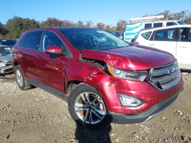 FORD EDGE SEL 2015 2fmtk3j96fbb11144