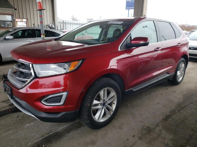 FORD EDGE SEL 2015 2fmtk3j98fbb17494