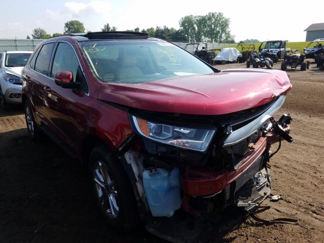 FORD EDGE SEL 2015 2fmtk4j90fbb24896