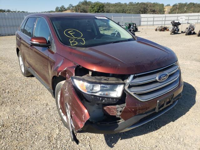 FORD EDGE SEL 2015 2fmtk4j91fbb00414