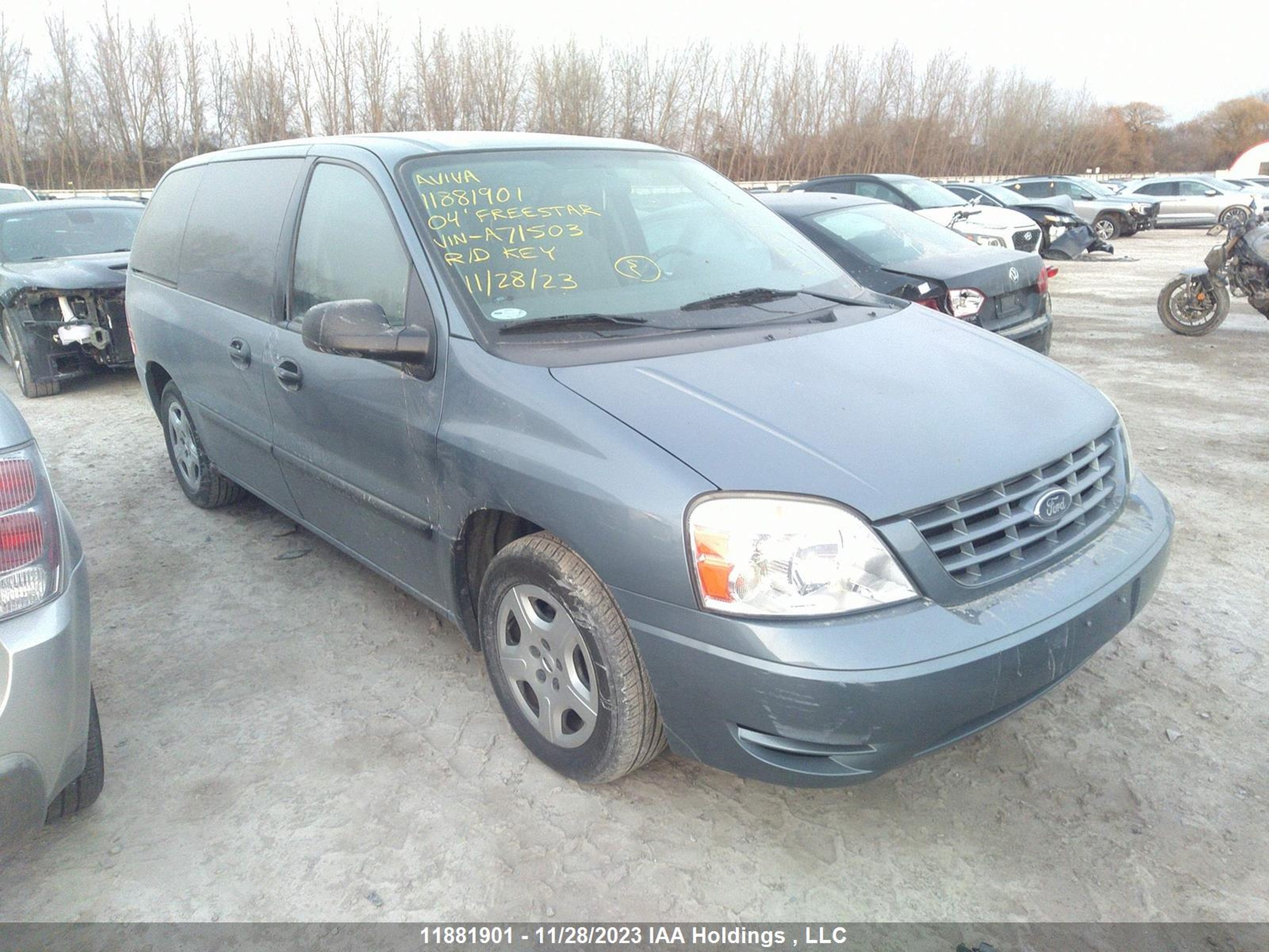 FORD FREESTAR 2004 2fmza50214ba71503