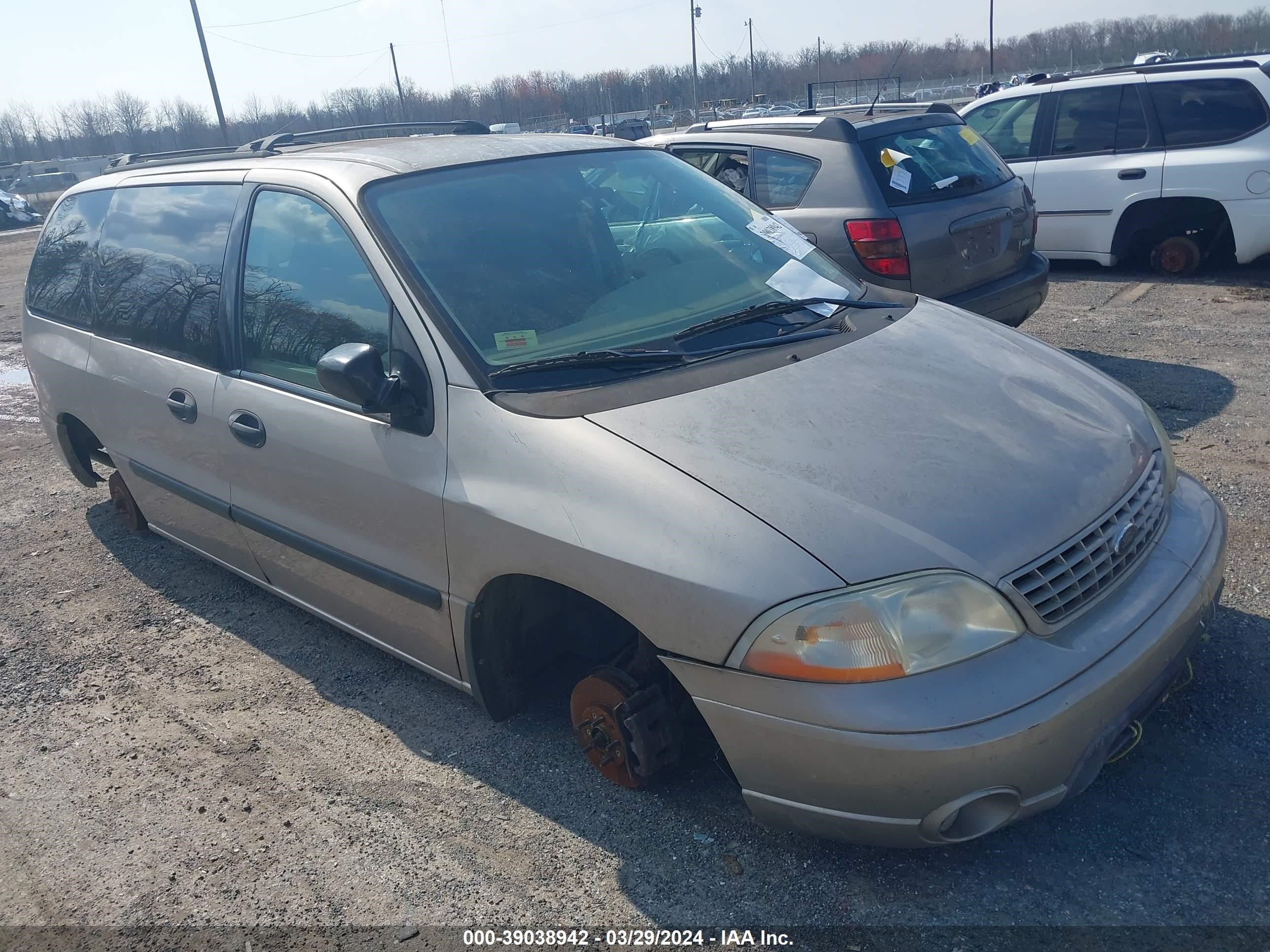 FORD WINDSTAR 2003 2fmza51453bb26288