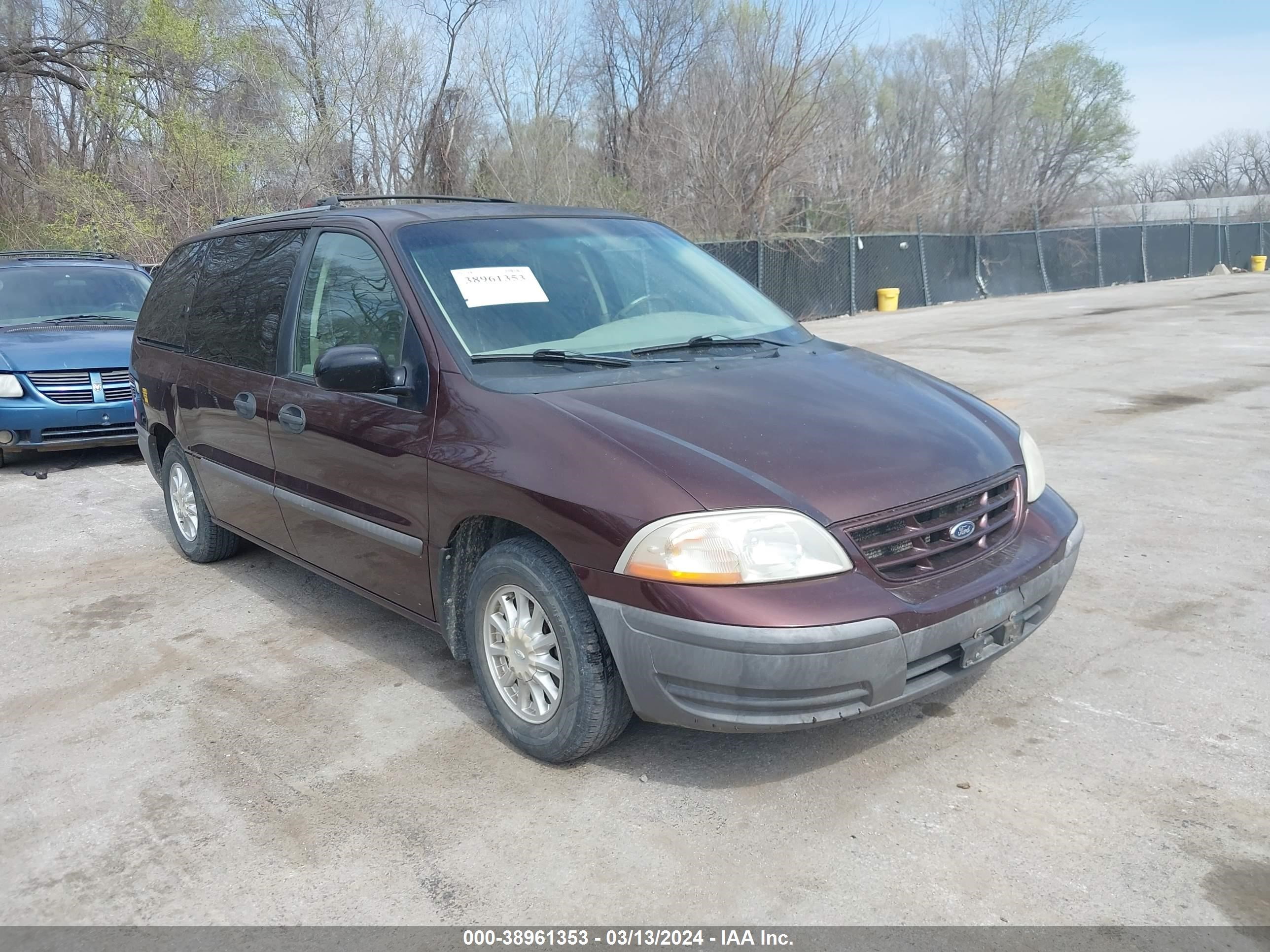 FORD WINDSTAR 2000 2fmza5145yba90206