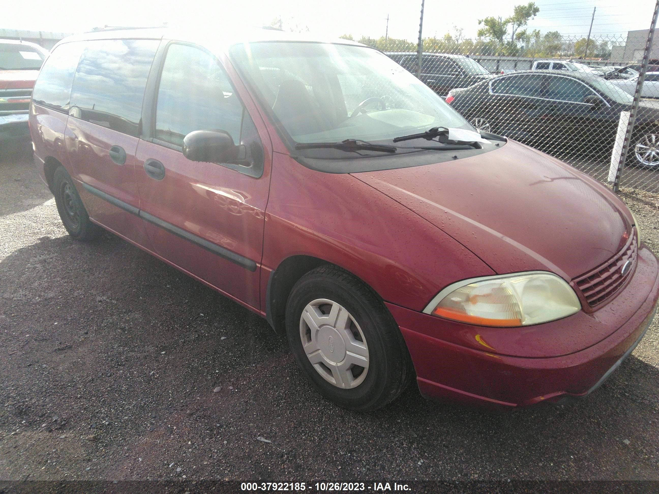 FORD WINDSTAR 2003 2fmza514x3ba81140