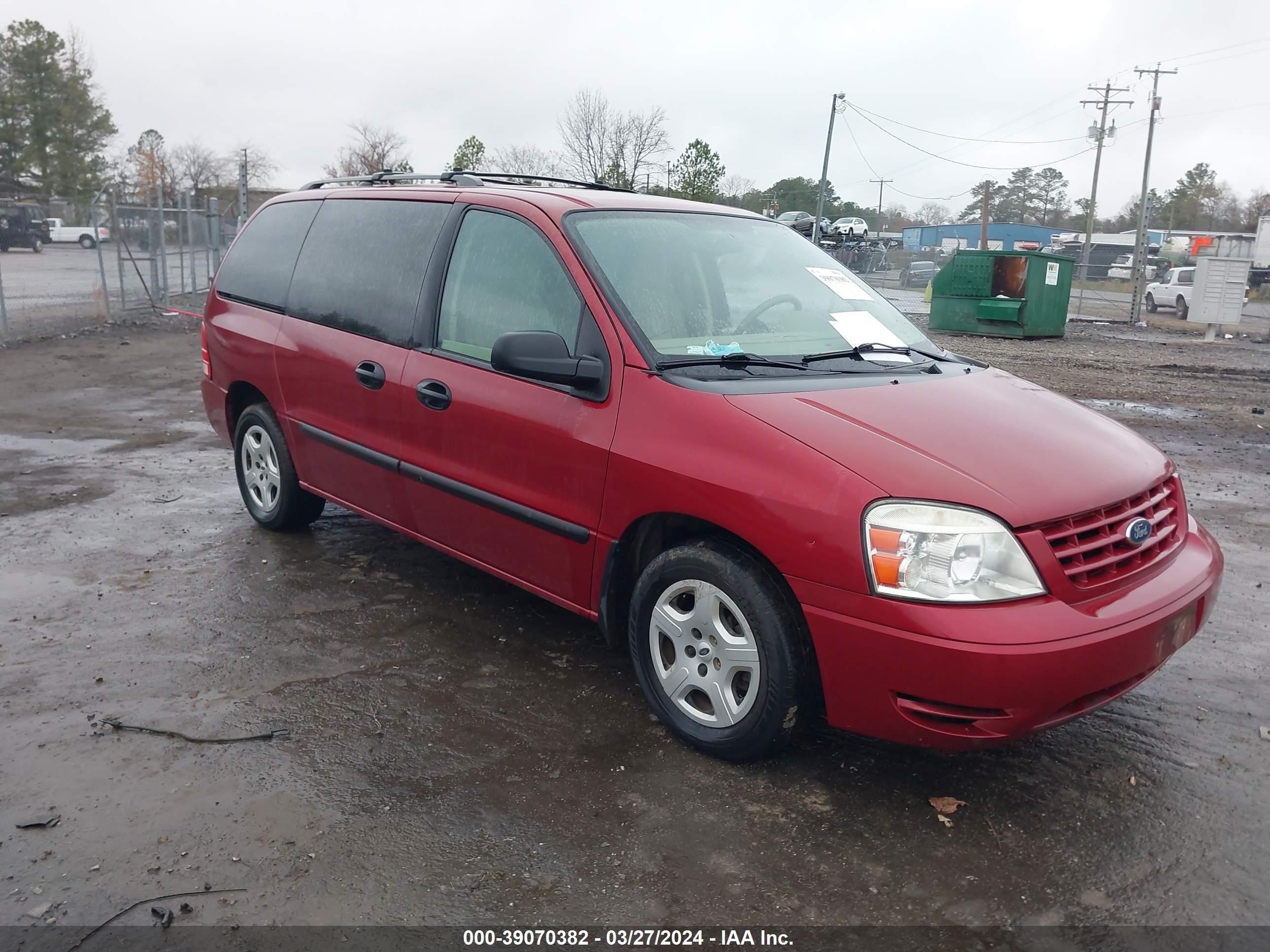 FORD FREESTAR 2004 2fmza51674ba62516