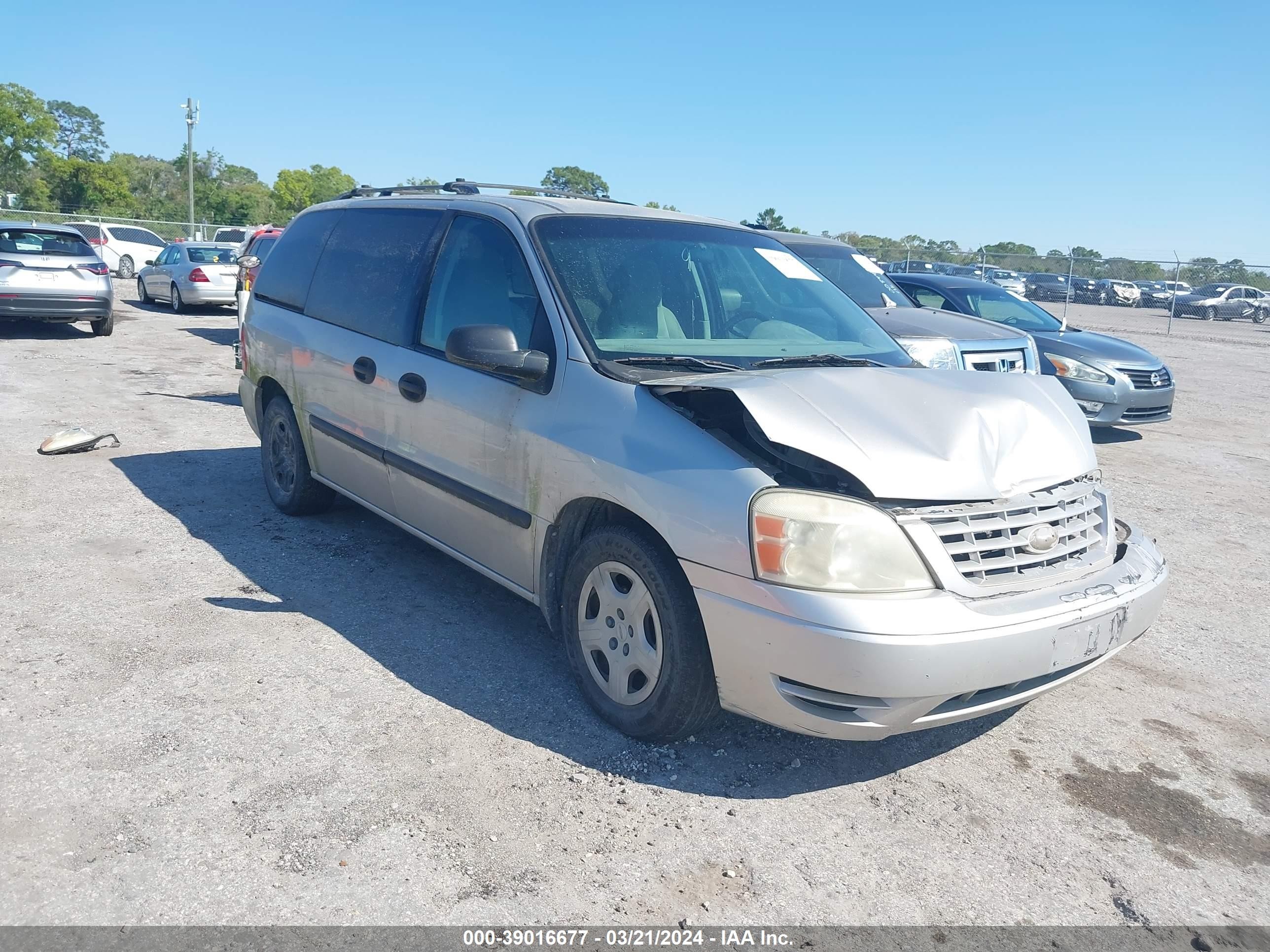 FORD FREESTAR 2004 2fmza51684bb27213