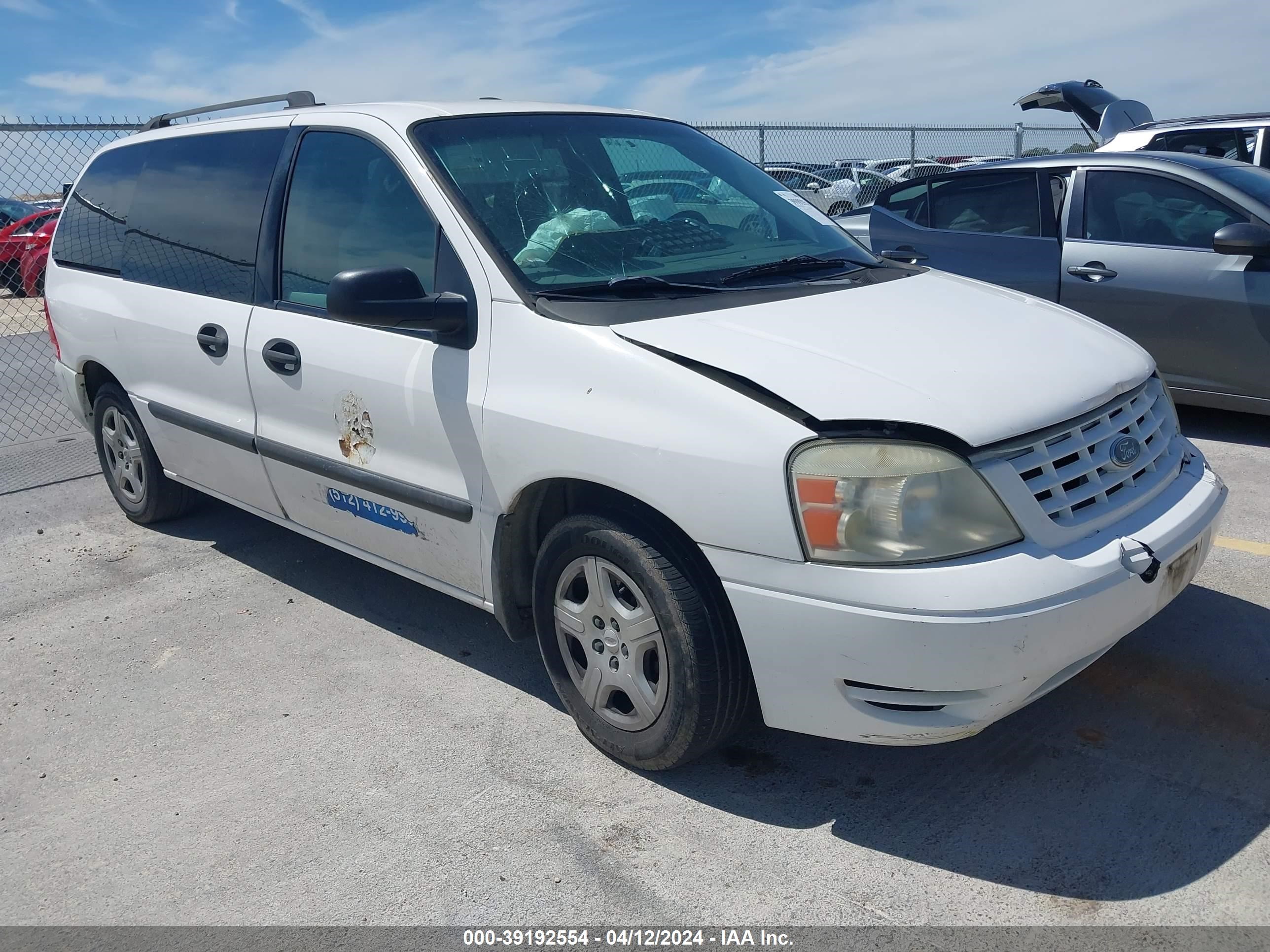 FORD FREESTAR 2006 2fmza516x6ba63937