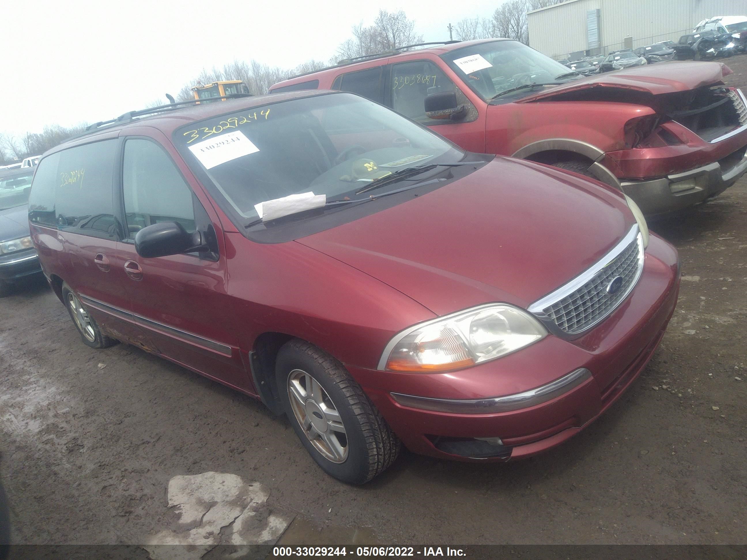 FORD WINDSTAR 2003 2fmza524x3bb96240