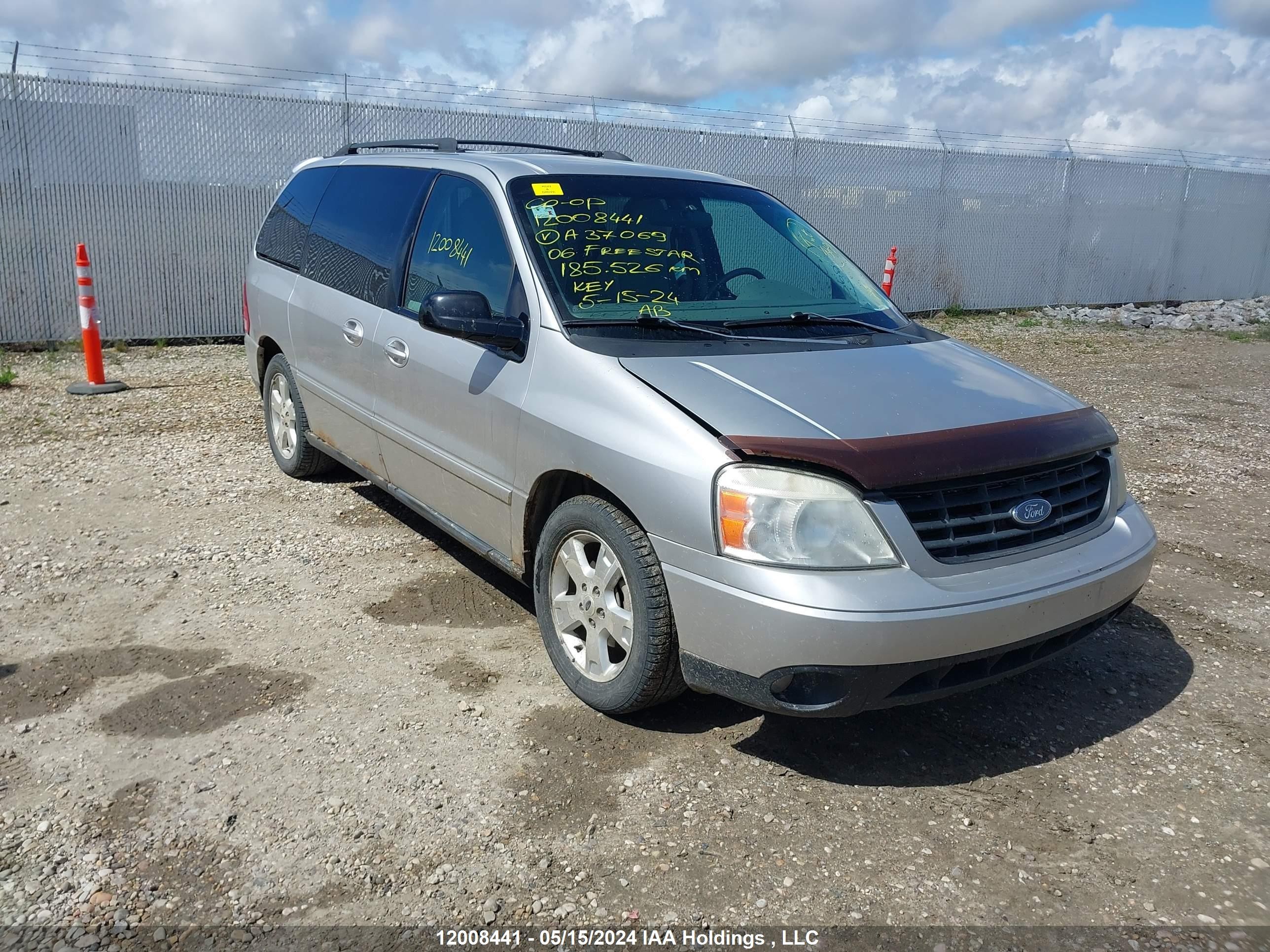 FORD FREESTAR 2006 2fmza57256ba37069