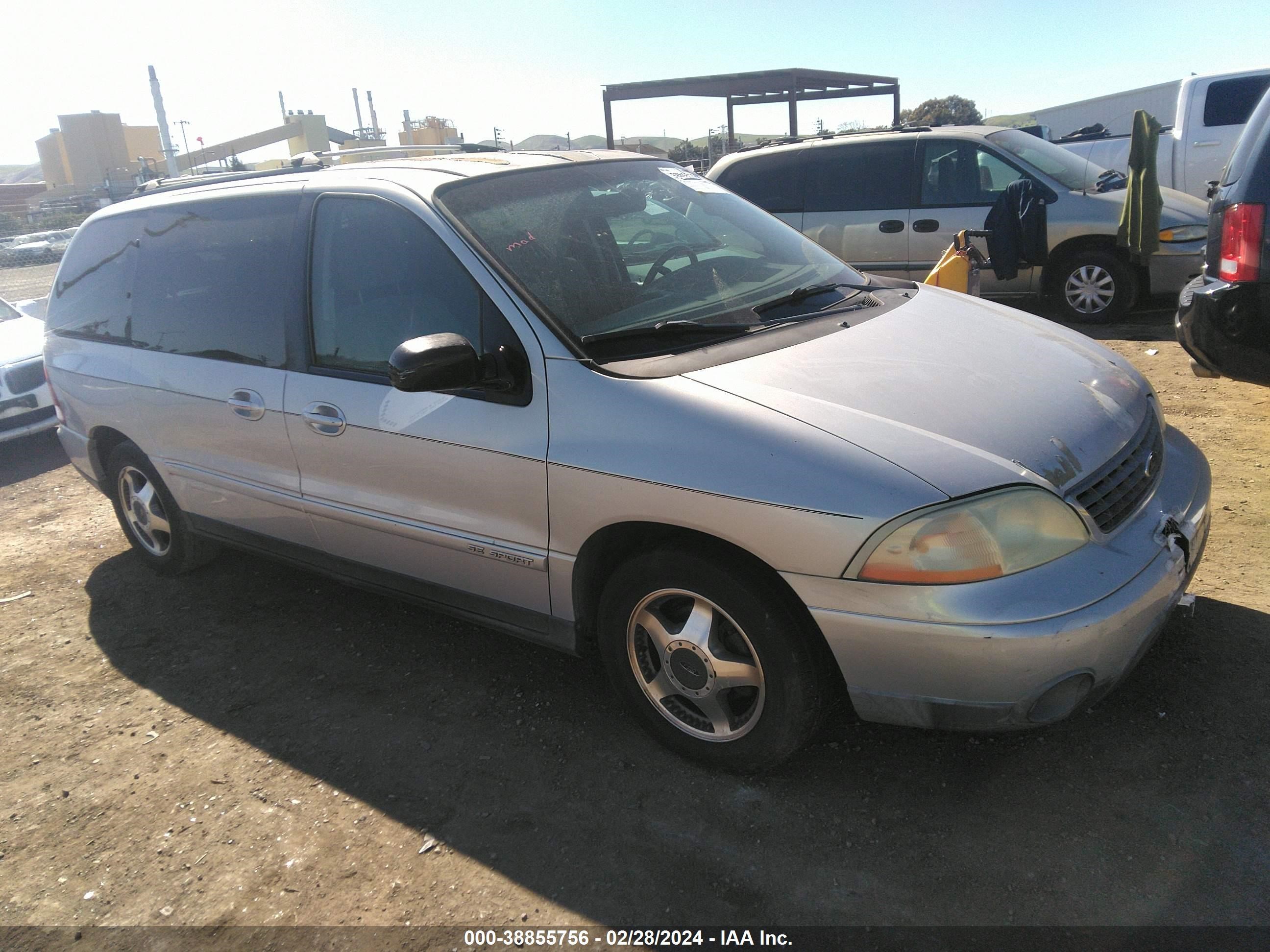 FORD WINDSTAR 2001 2fmza57461ba50777