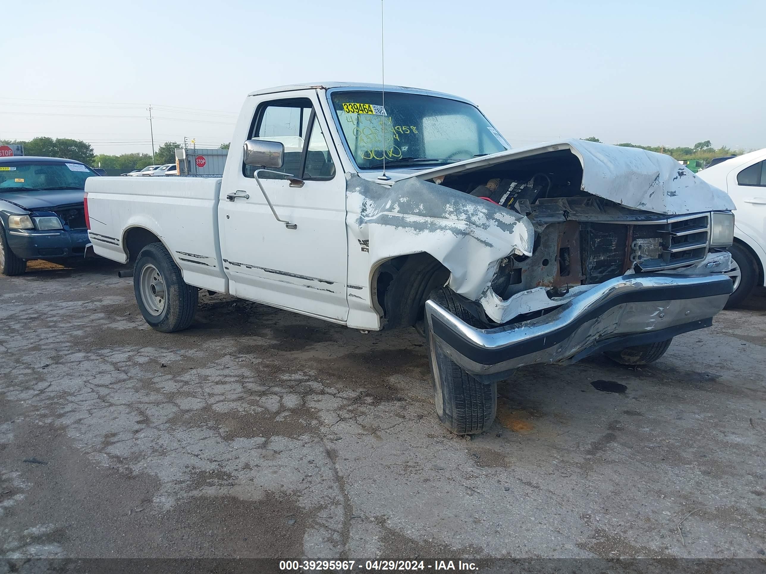 FORD F-150 1991 2ftdf15n2mca36314