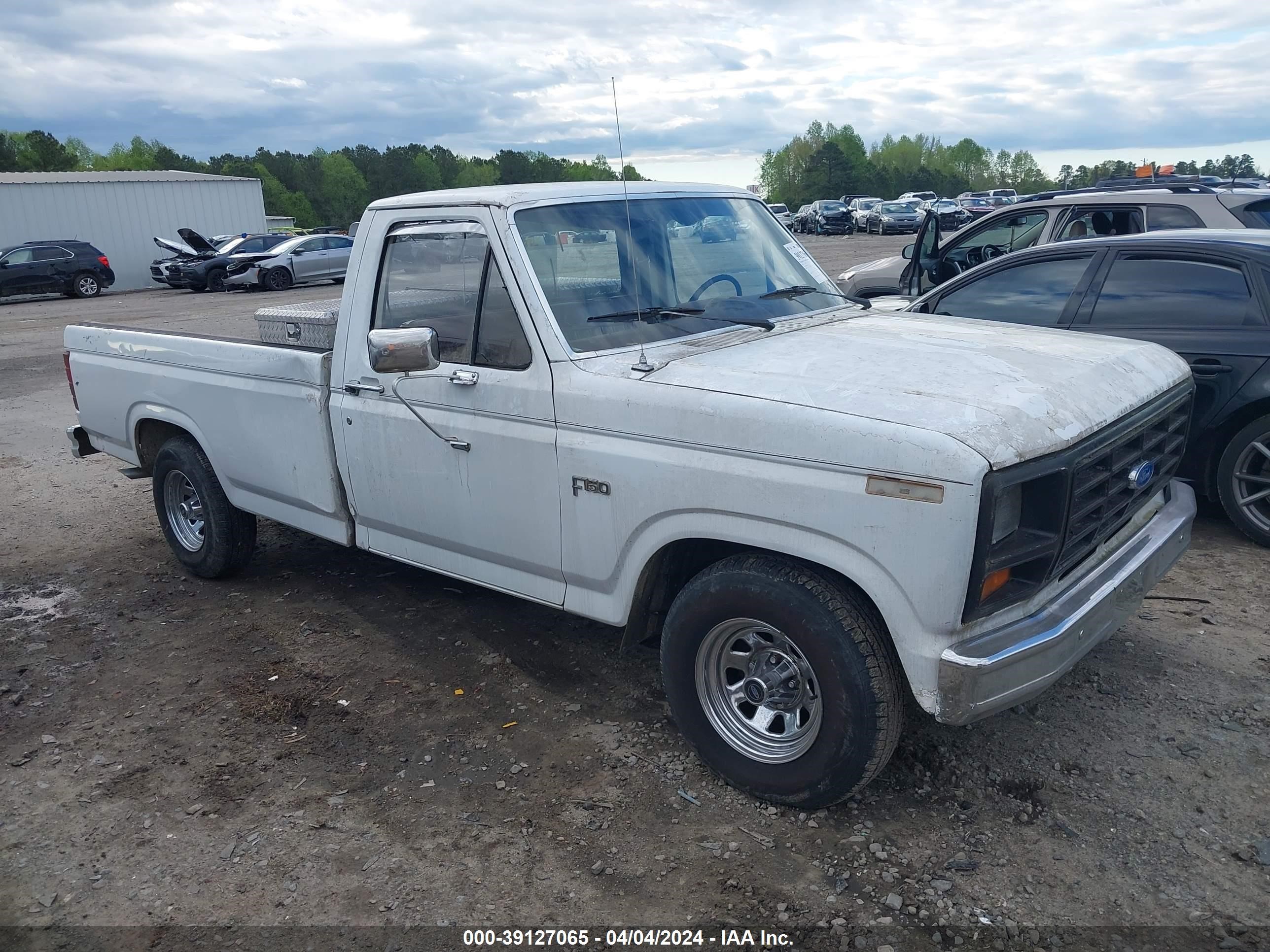 FORD F-150 1985 2ftdf15yxfcb55600