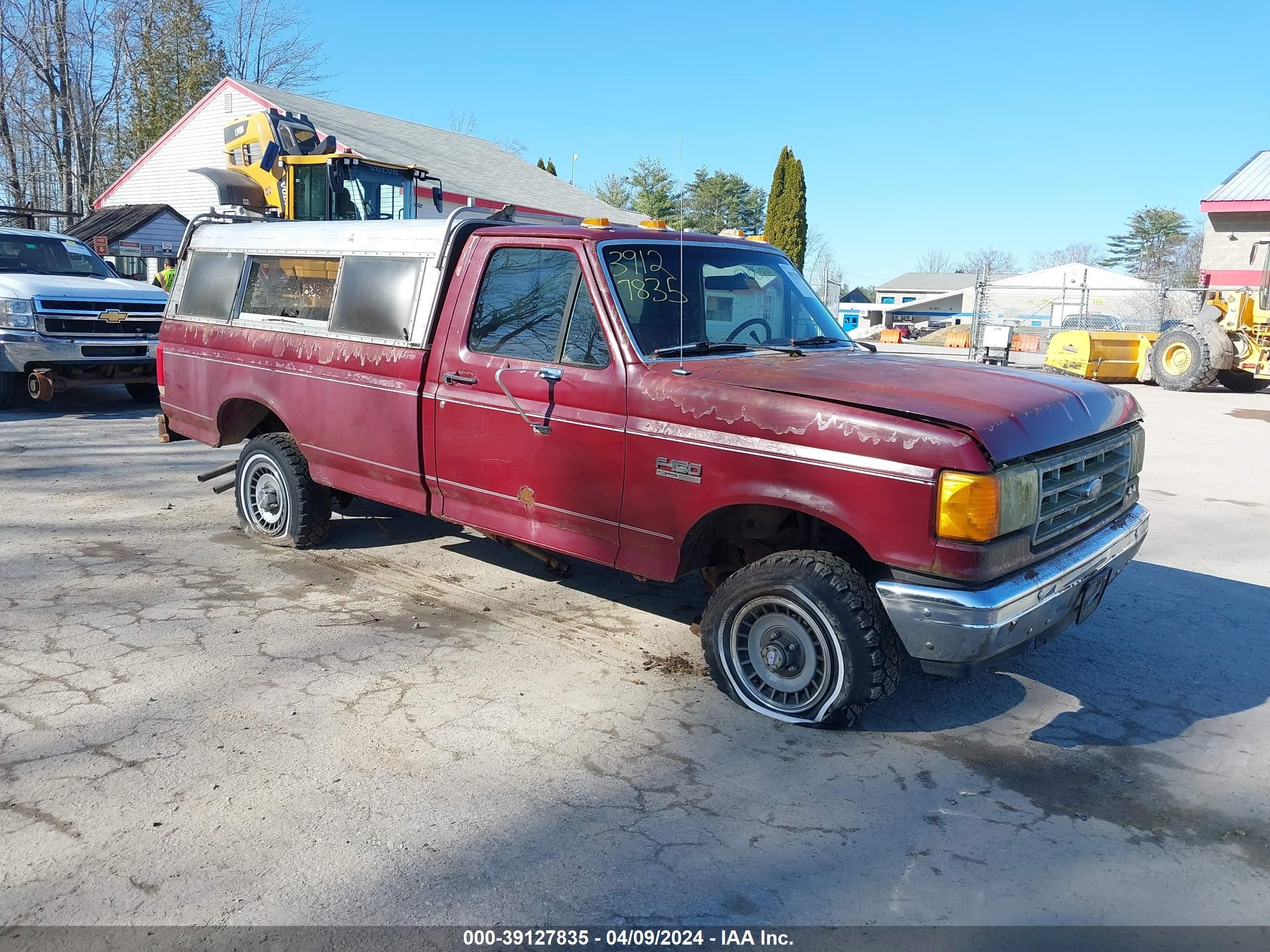 FORD F-150 1989 2ftef14h4kca60675