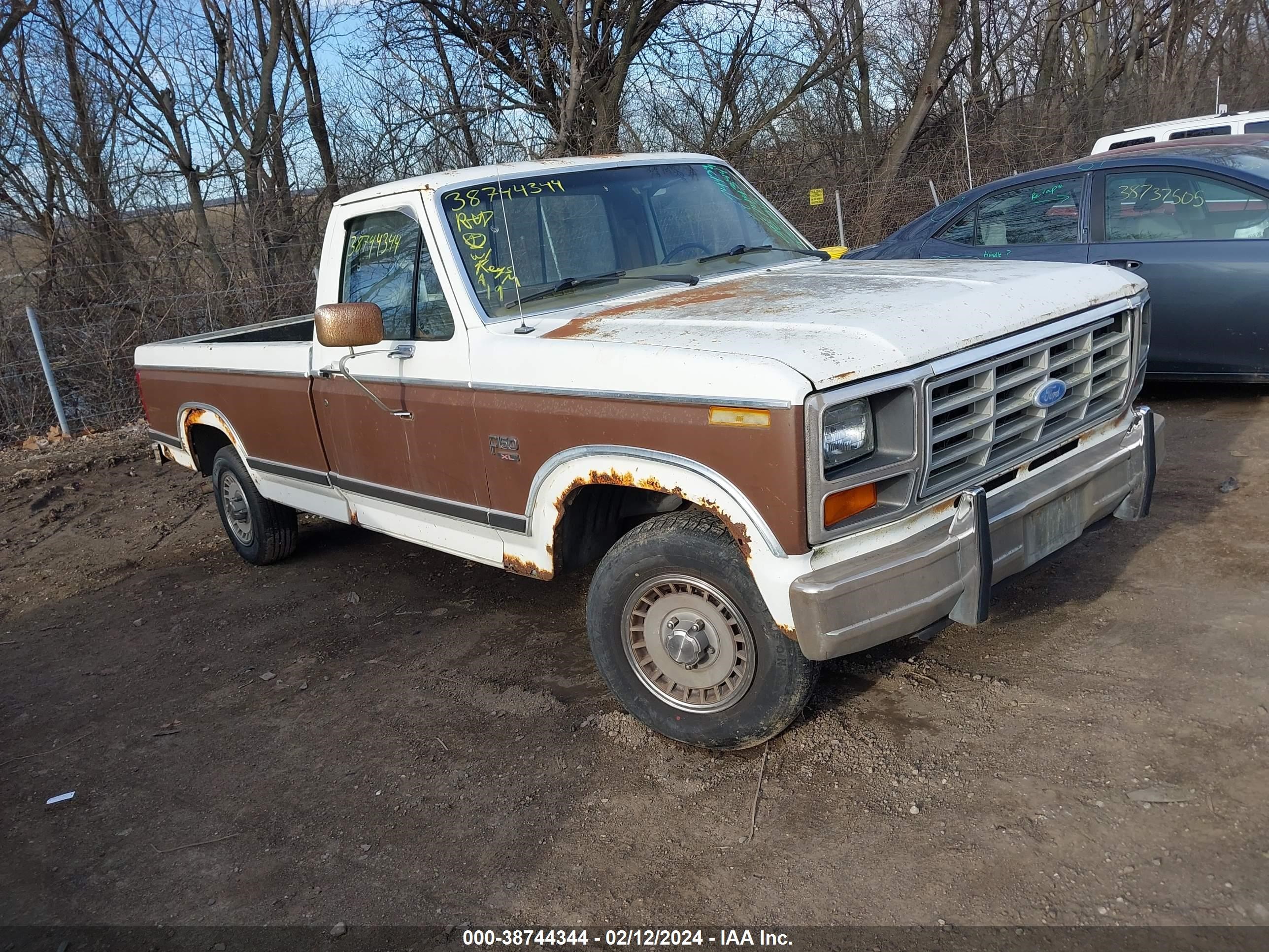 FORD F-150 1984 2ftef15f7eca87354