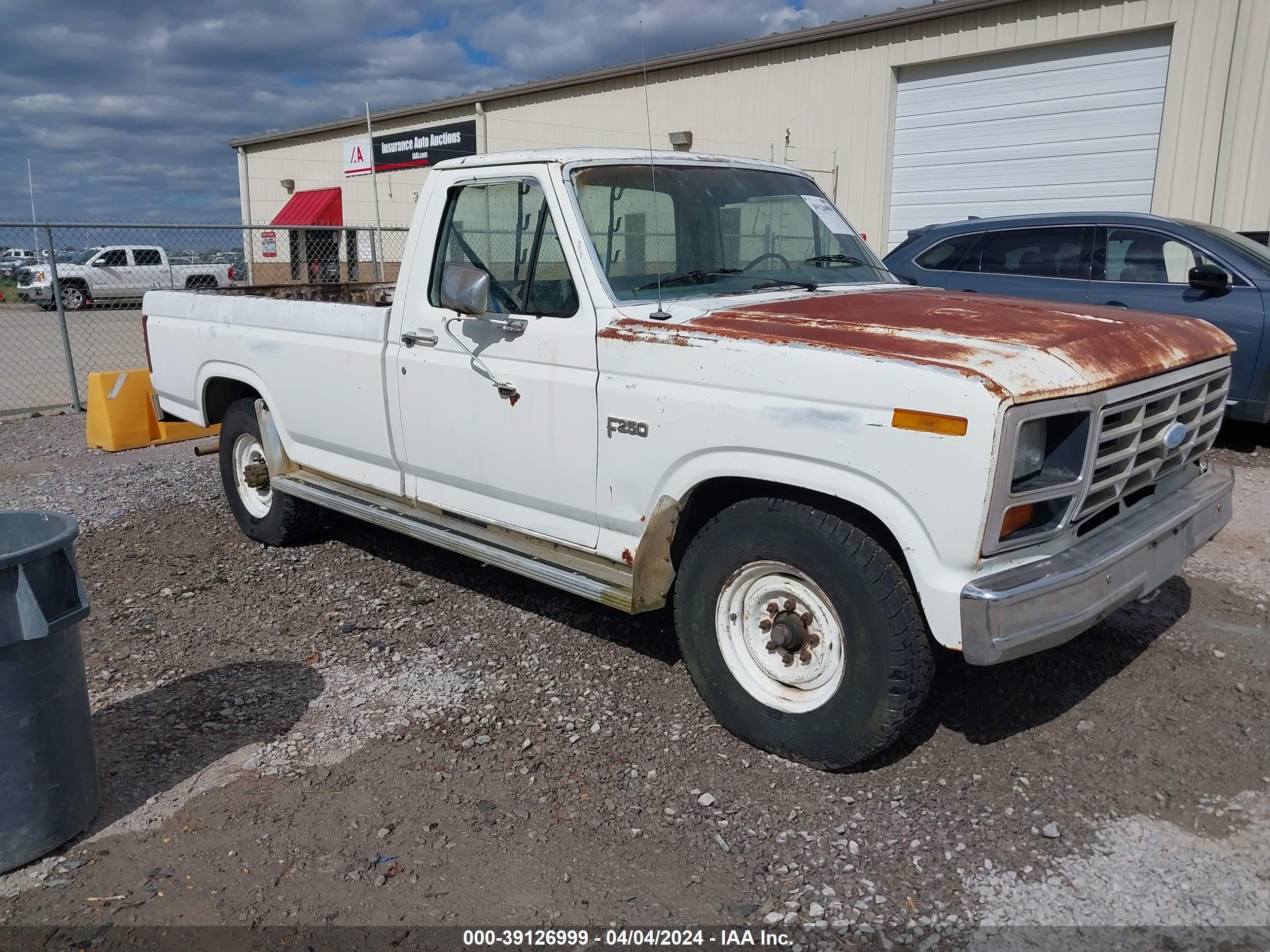 FORD F250 1984 2fthf25g2eca34976