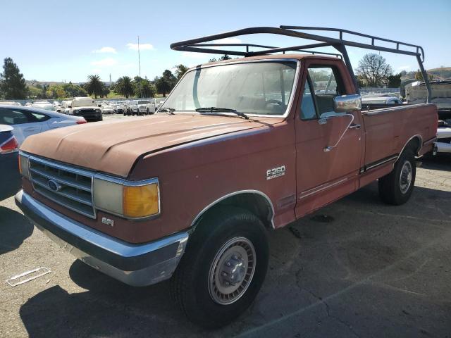 FORD F250 1991 2fthf25g5mcb08289