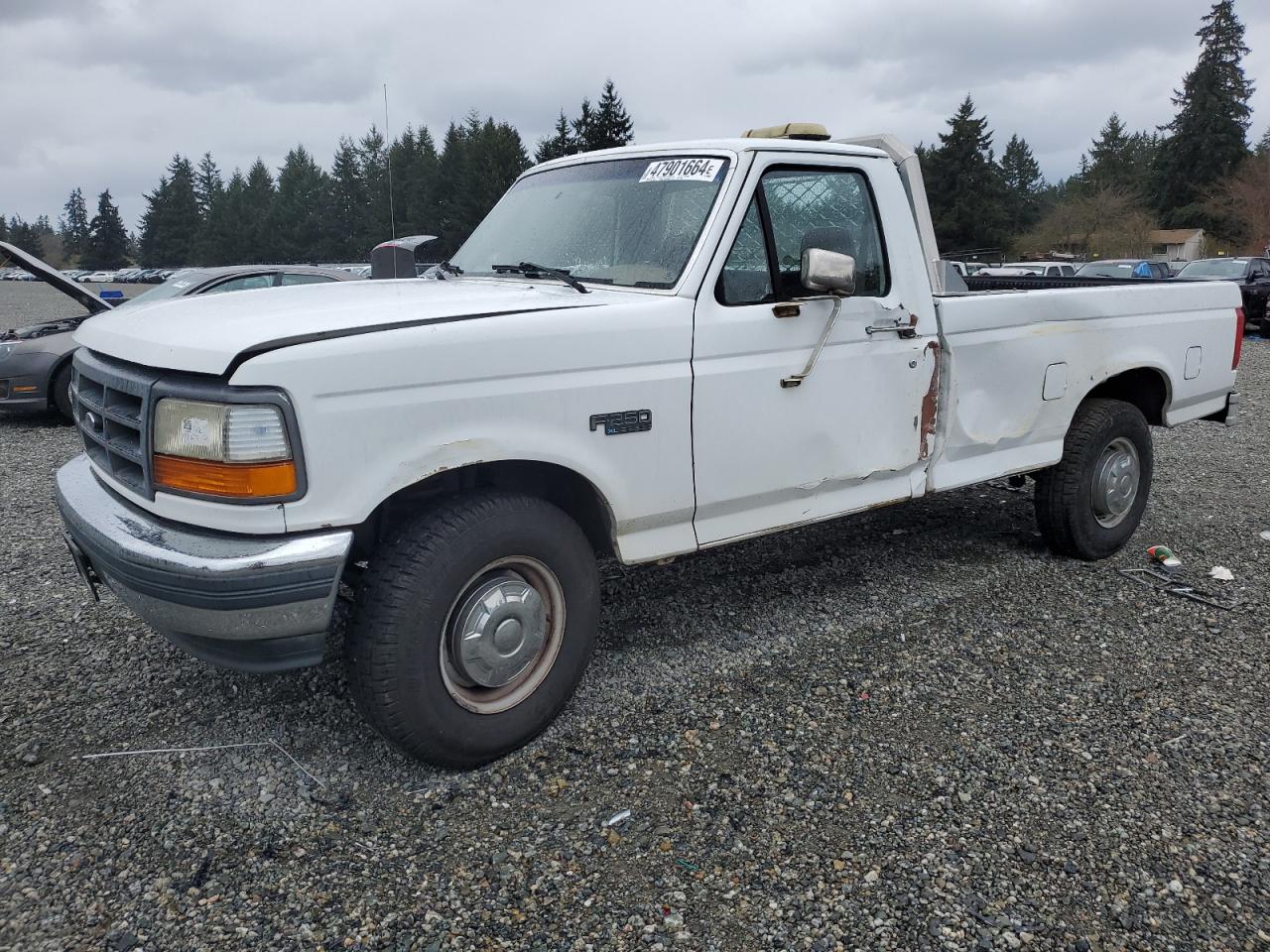 FORD F250 1993 2fthf25h9pca51883