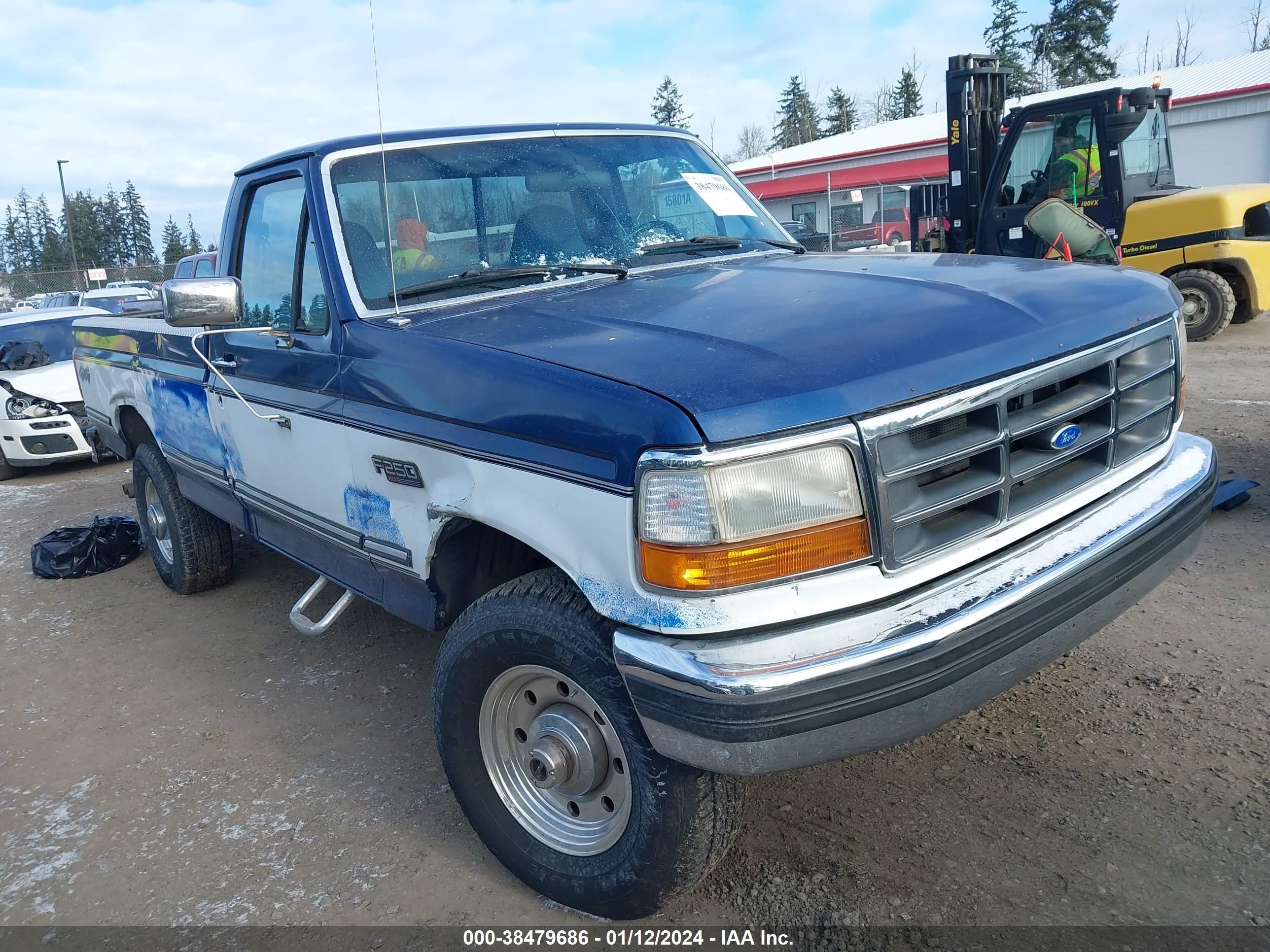 FORD F250 1995 2fthf26g3sca78981