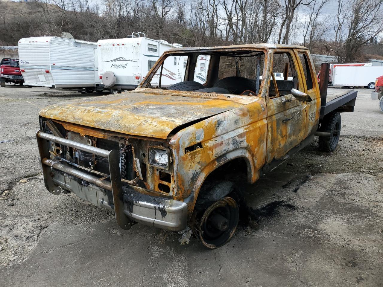 FORD F250 1986 2fthf26h4gcb20199