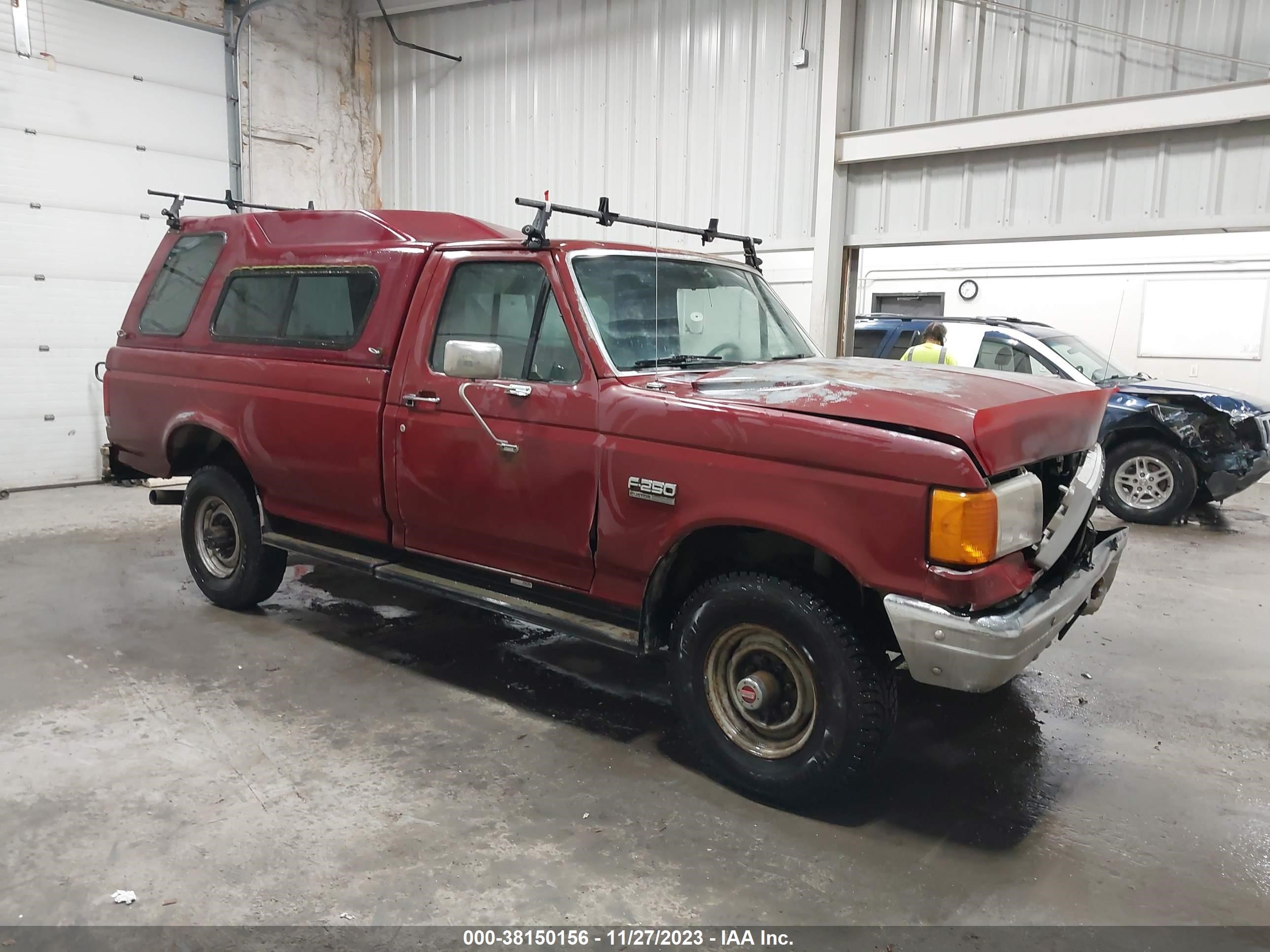 FORD F250 1990 2fthf26m8lcb27101