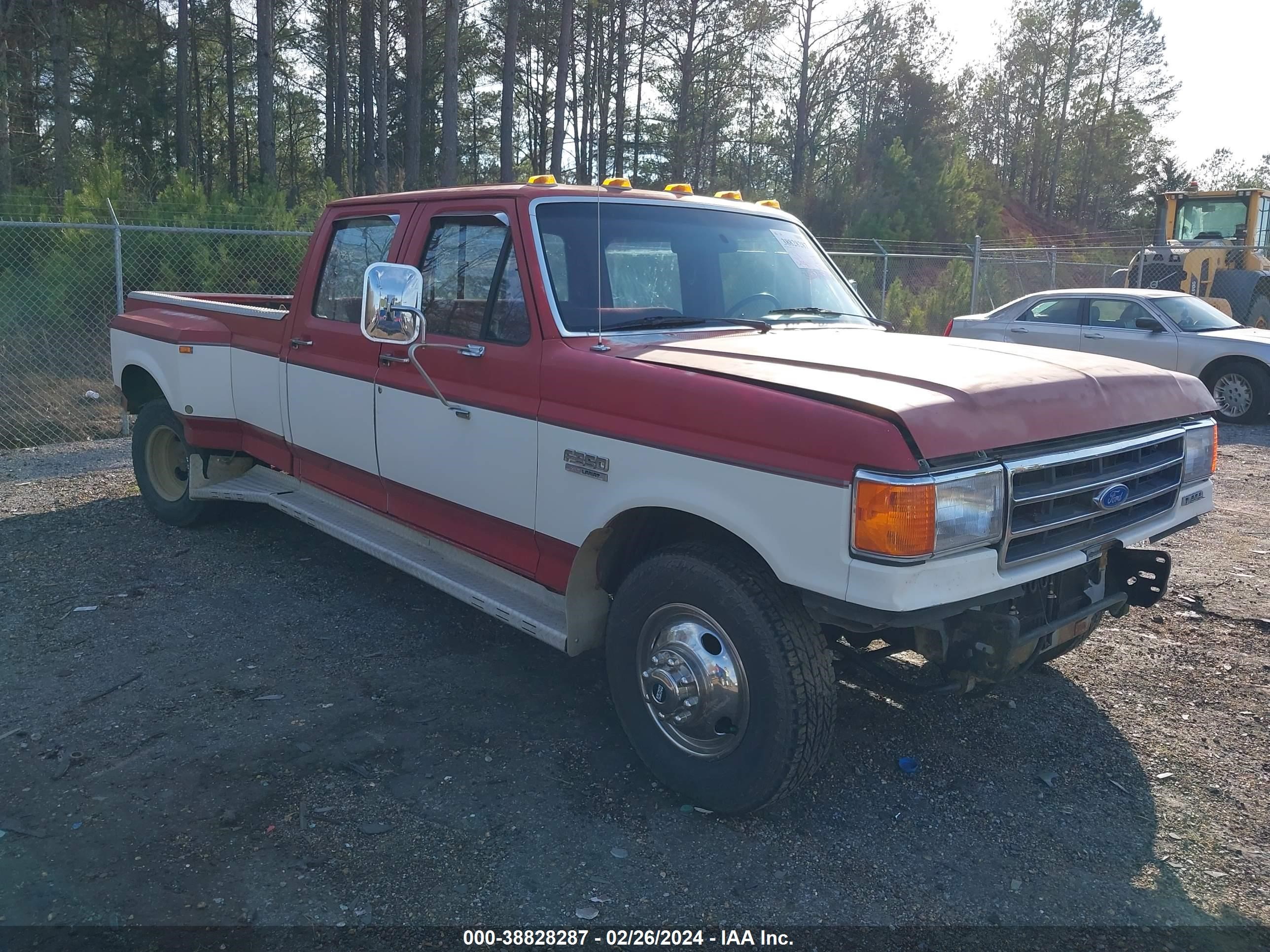 FORD F350 1990 2ftjw35m3lcb19285