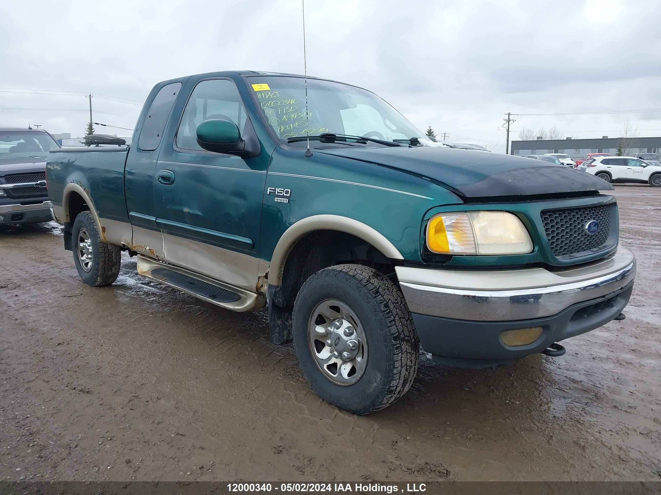 FORD F-150 2000 2ftpx18l2yca94319