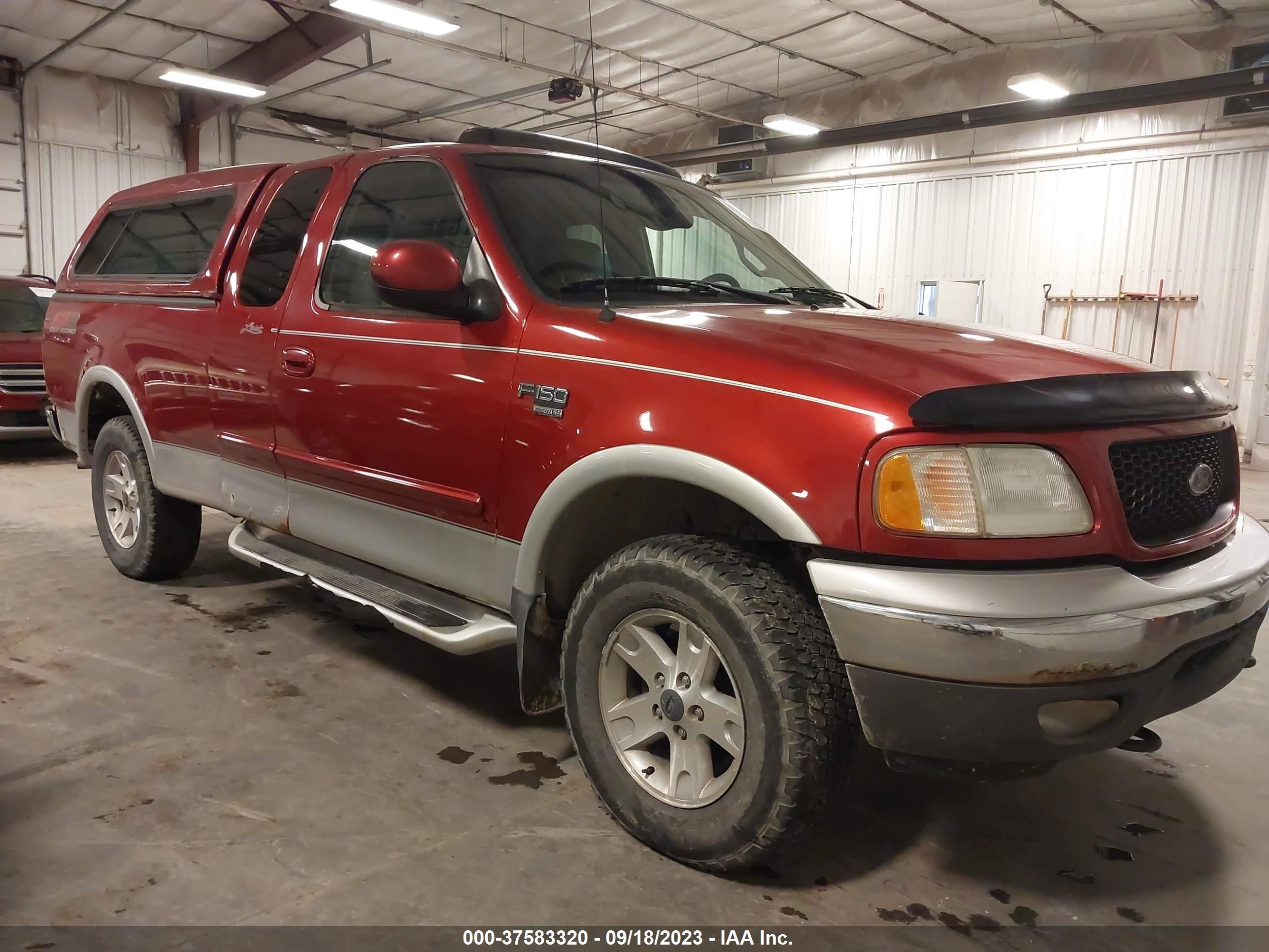 FORD F-150 2002 2ftrx18l32ca42357