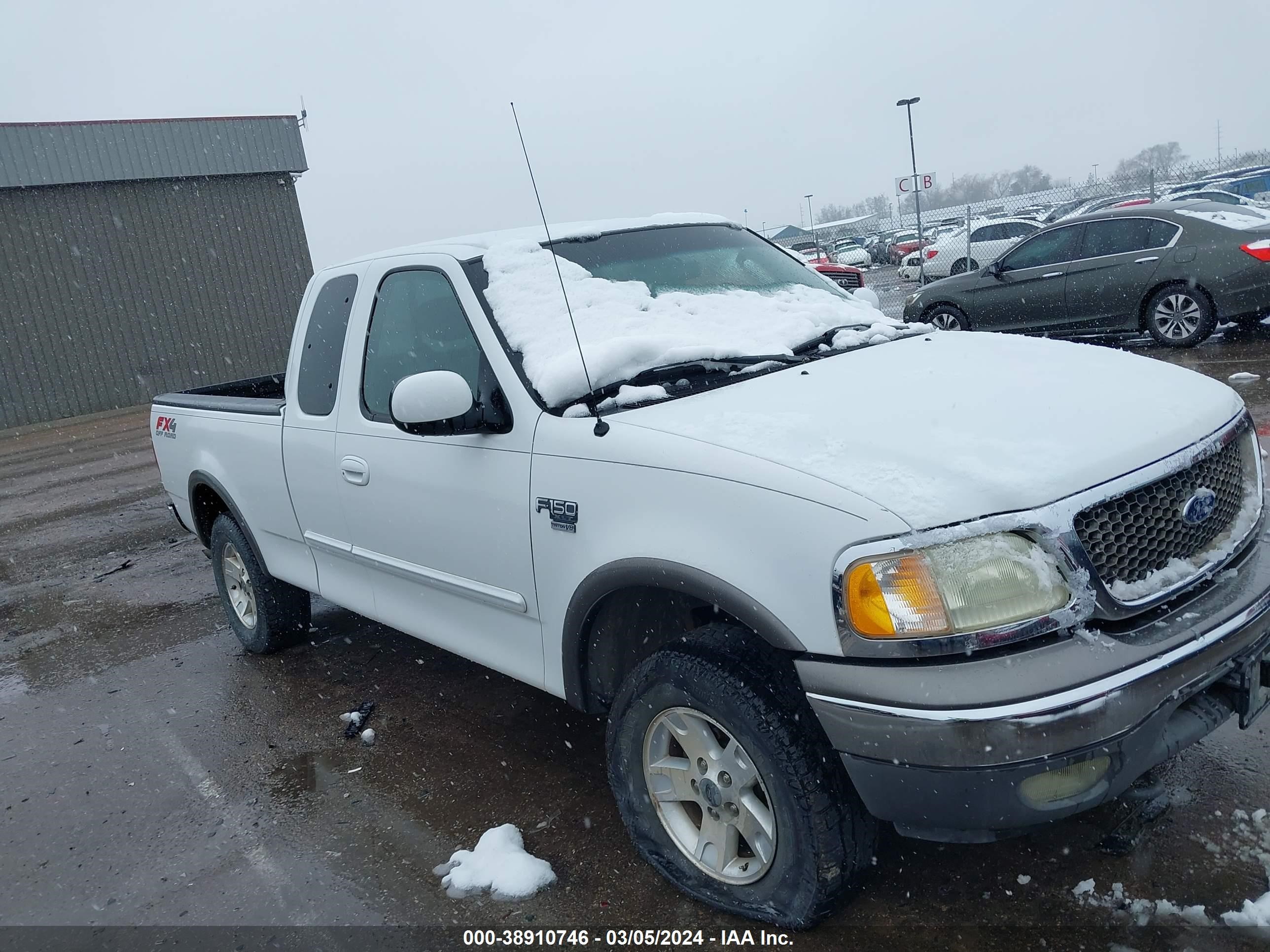 FORD F-150 2002 2ftrx18l32ca61197