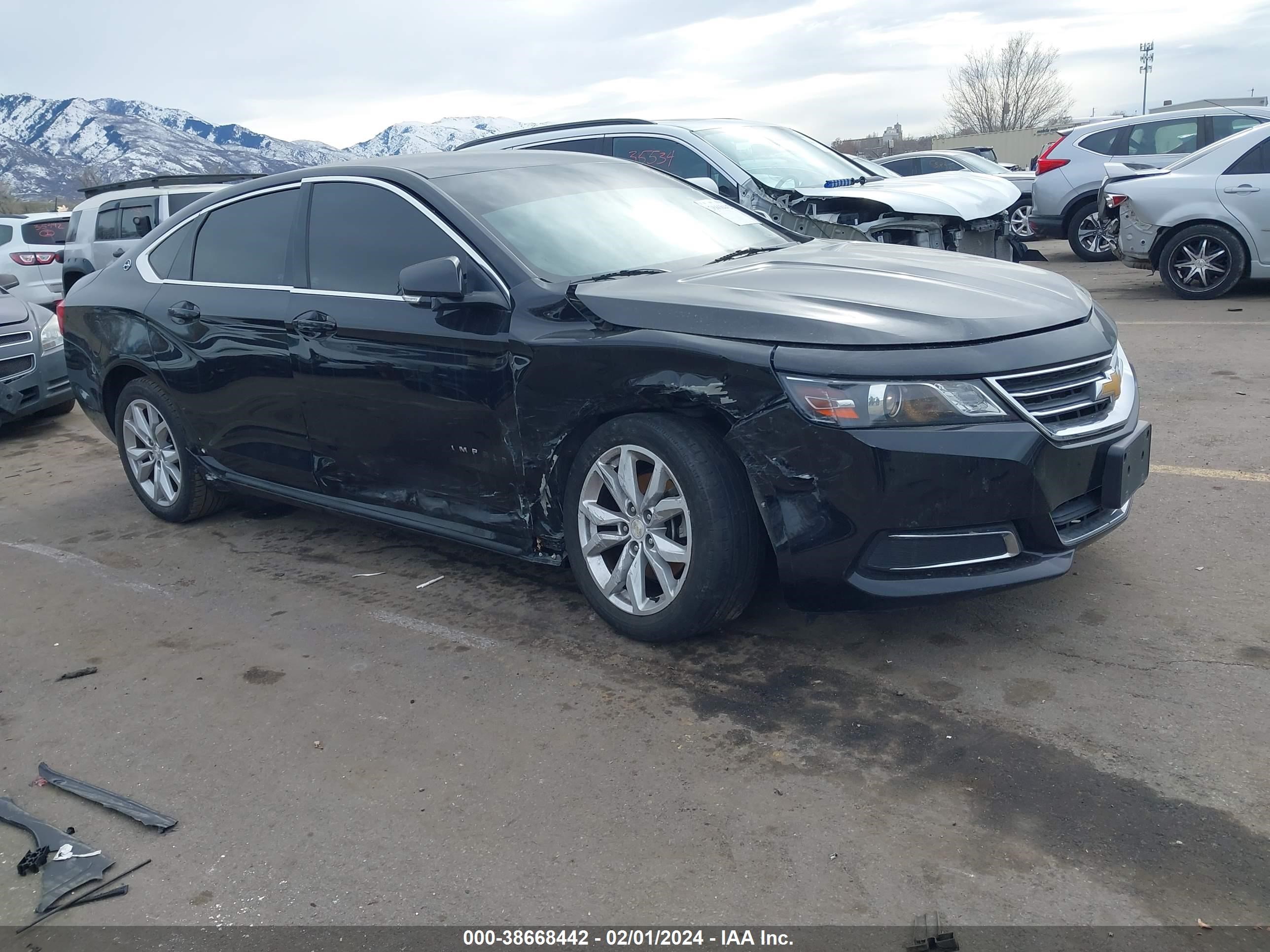 CHEVROLET IMPALA 2017 2g1105s37h9170715