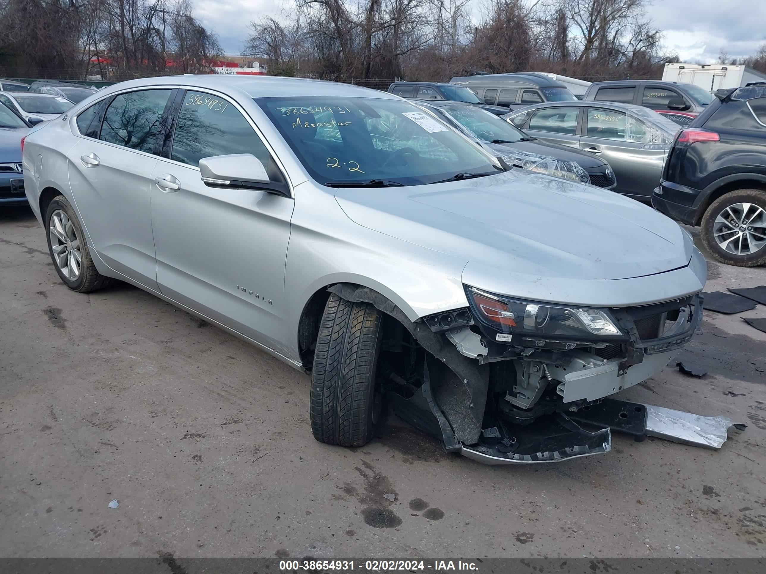 CHEVROLET IMPALA 2018 2g1105s38j9164587