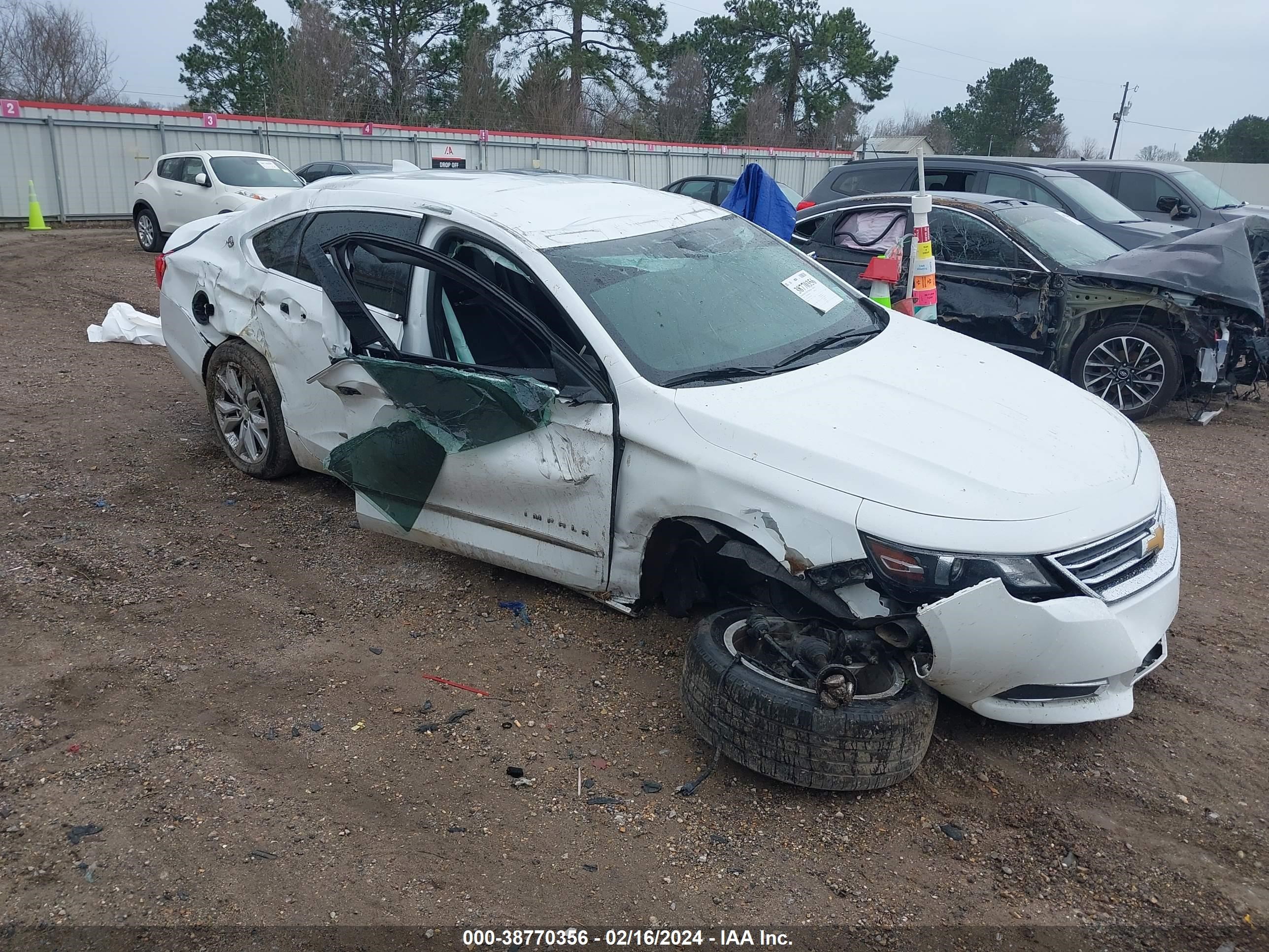 CHEVROLET IMPALA 2017 2g1105s39h9187306