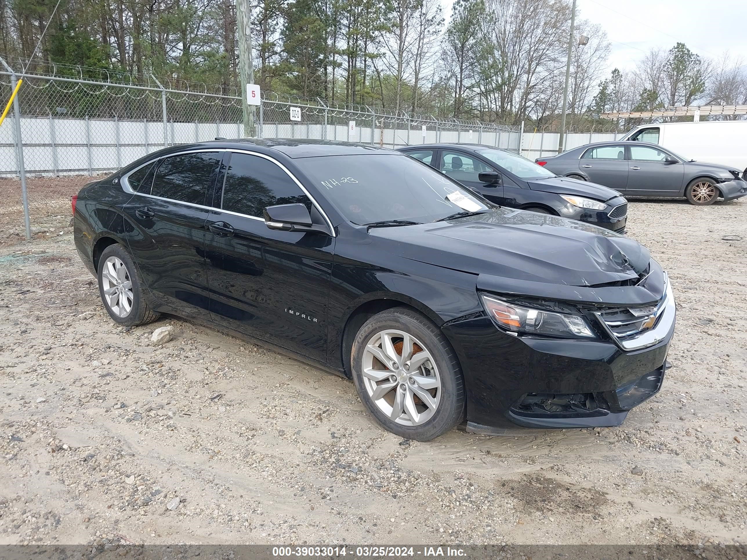 CHEVROLET IMPALA 2017 2g1105s3xh9161829