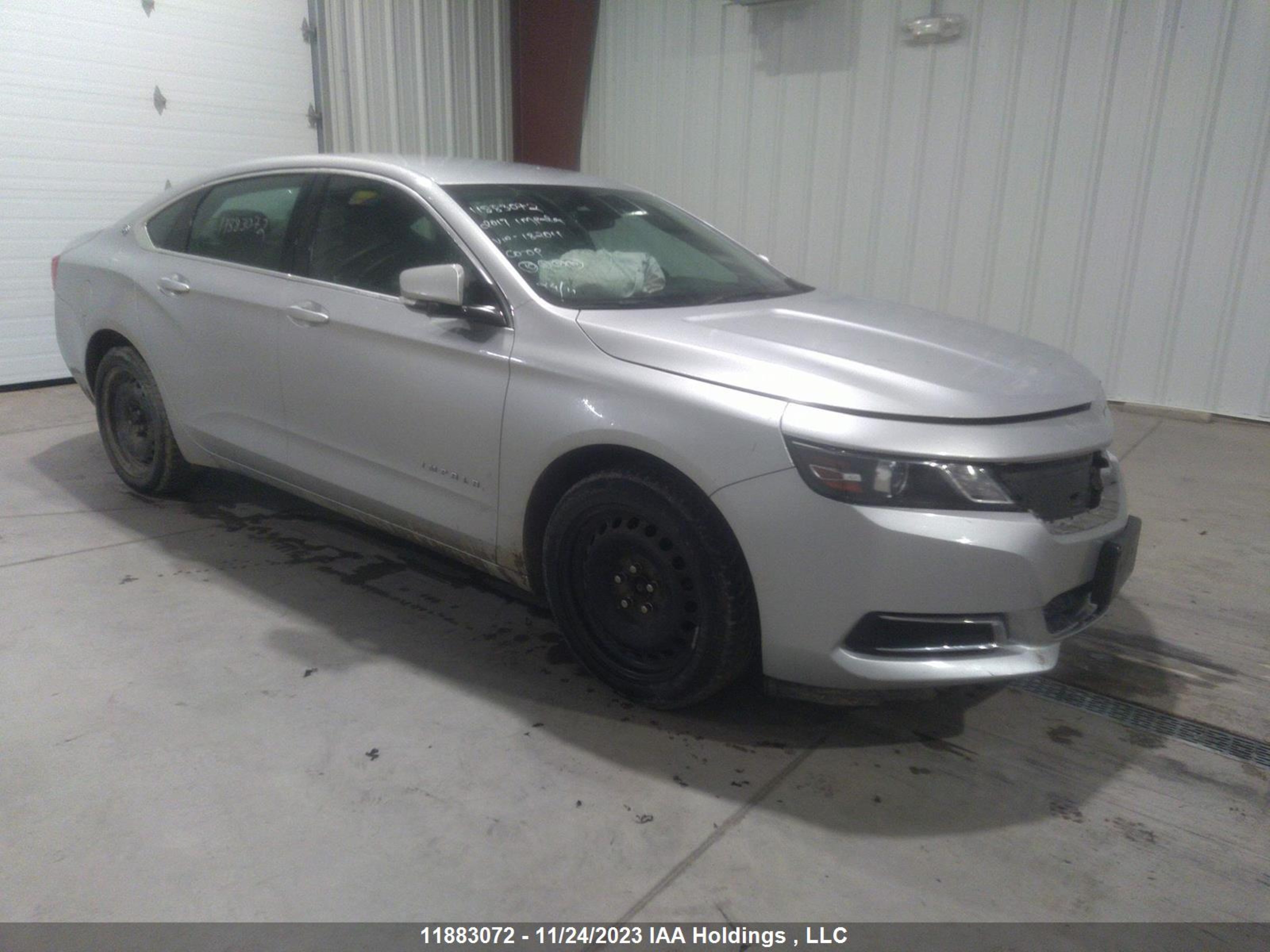 CHEVROLET IMPALA 2017 2g1105sa0h9182011