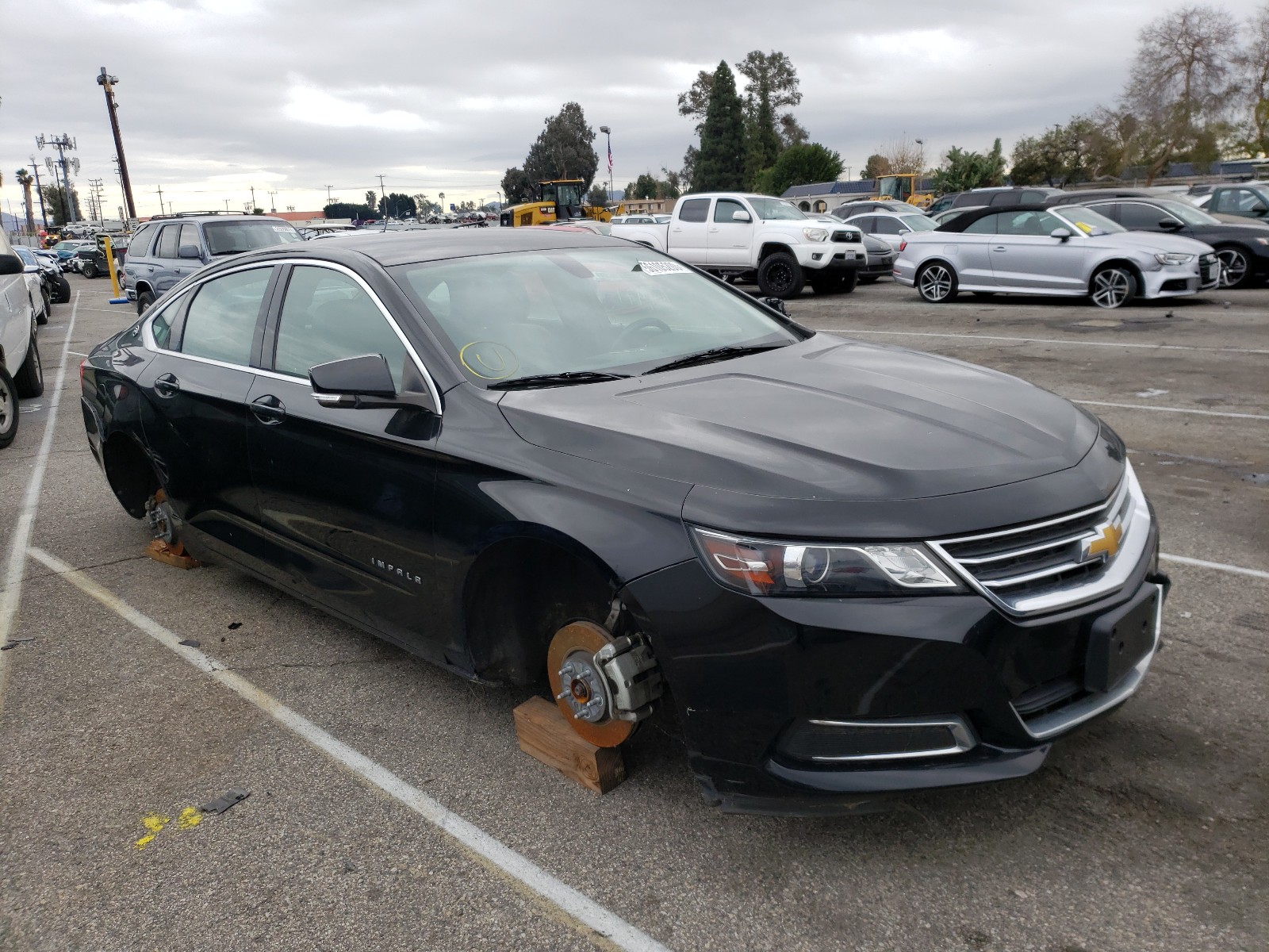 CHEVROLET IMPALA 2017 2g1105sa2h9197996