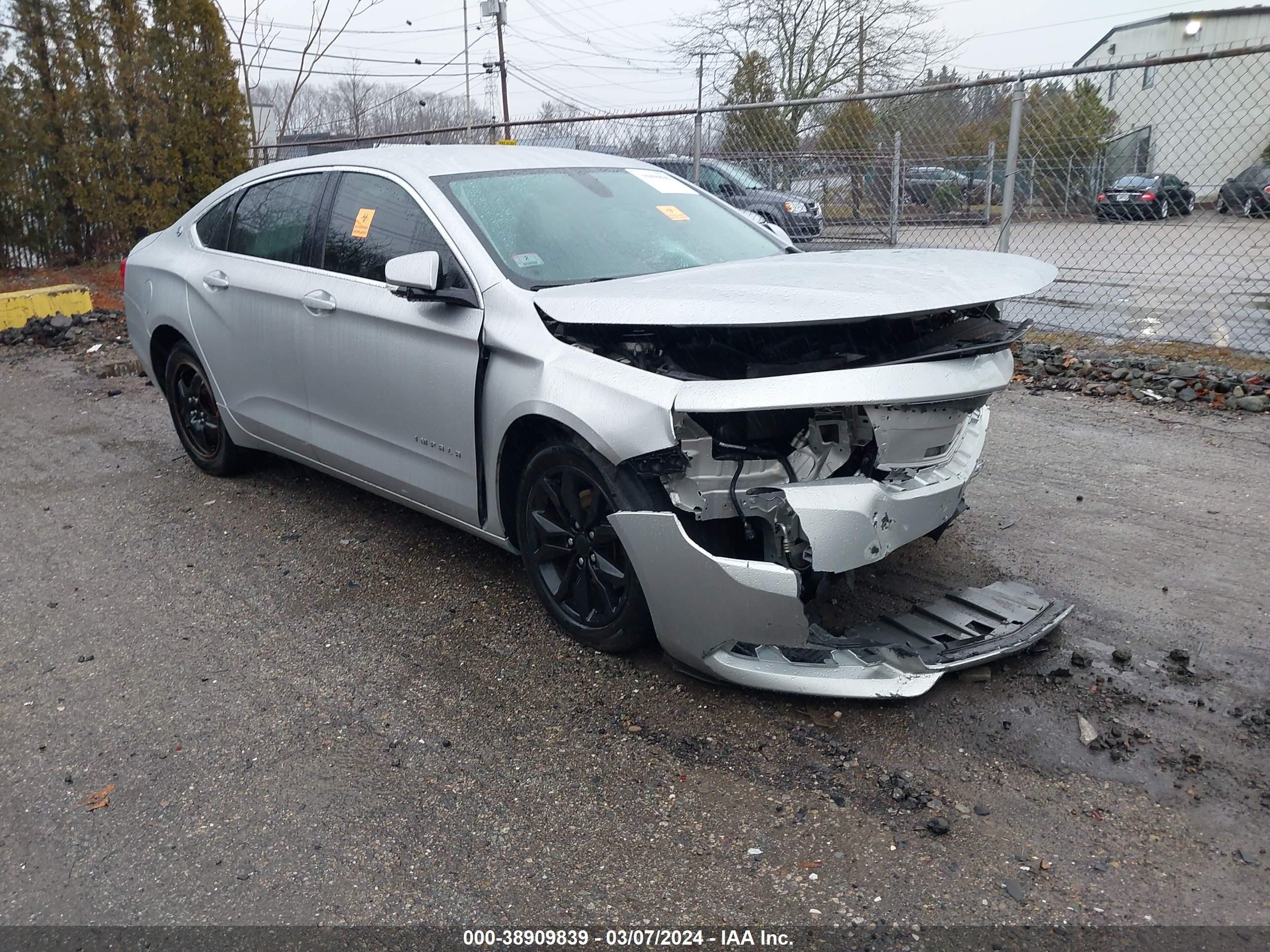 CHEVROLET IMPALA 2017 2g1105sa3h9175697